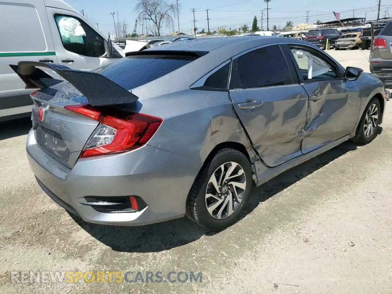 3 Photograph of a damaged car 2HGFC2F66MH525849 HONDA CIVIC 2021