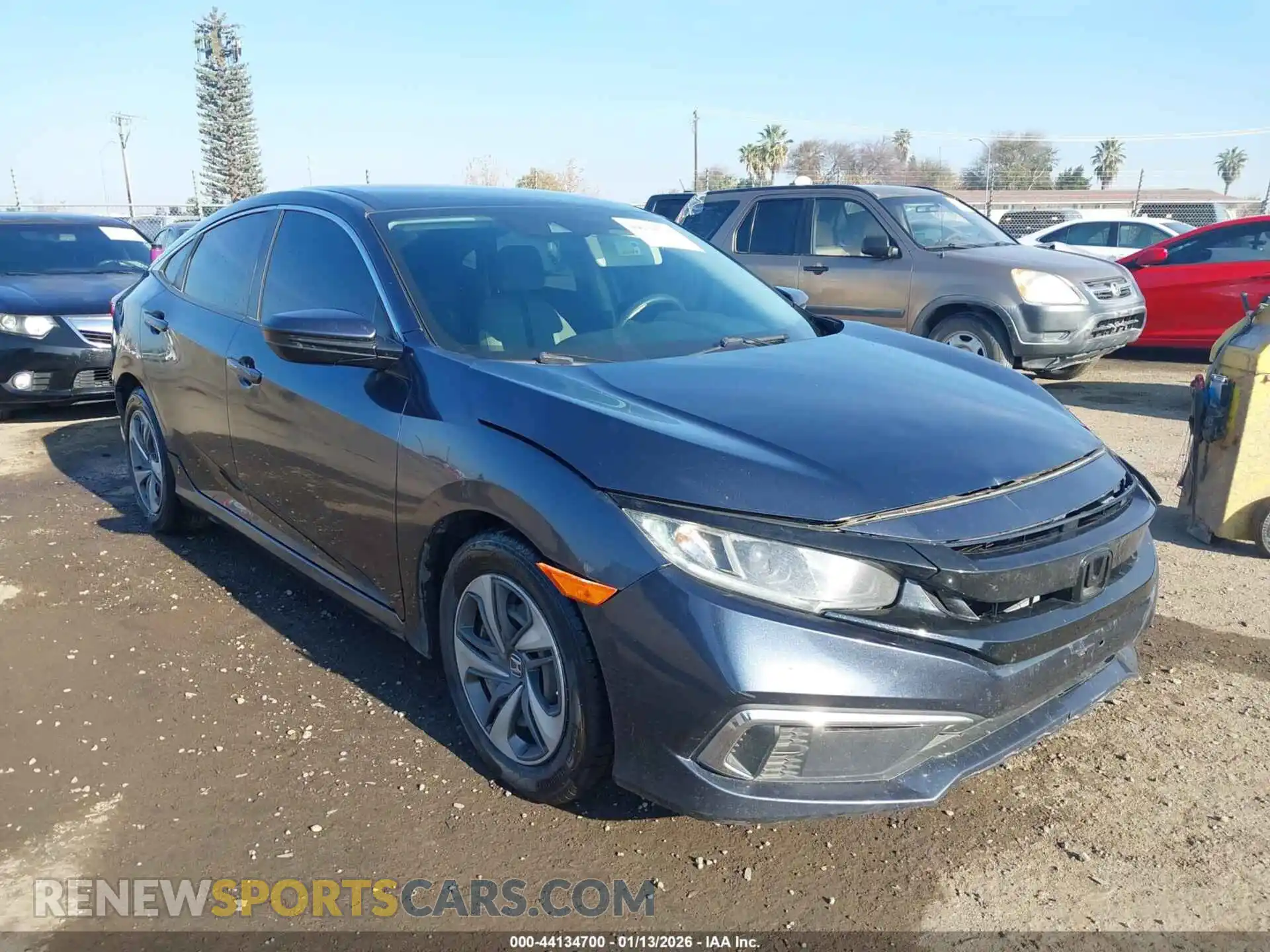 1 Photograph of a damaged car 2HGFC2F66MH529979 HONDA CIVIC 2021