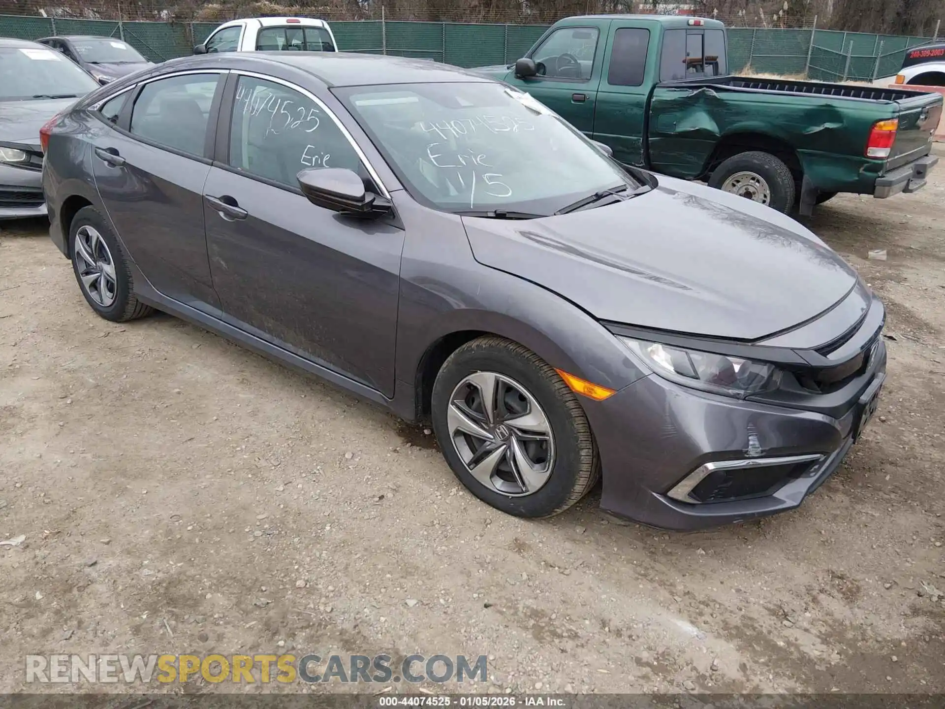 1 Photograph of a damaged car 2HGFC2F66MH535118 HONDA CIVIC 2021