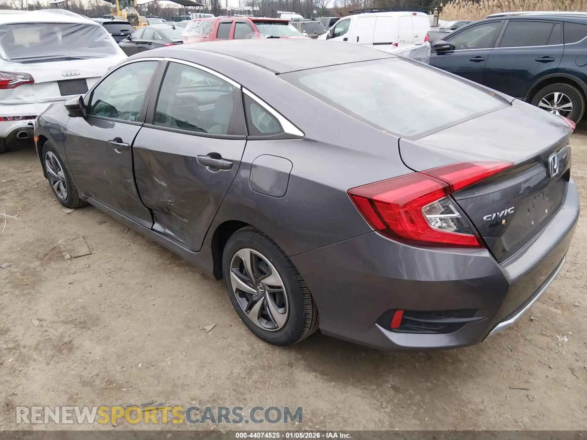 3 Photograph of a damaged car 2HGFC2F66MH535118 HONDA CIVIC 2021