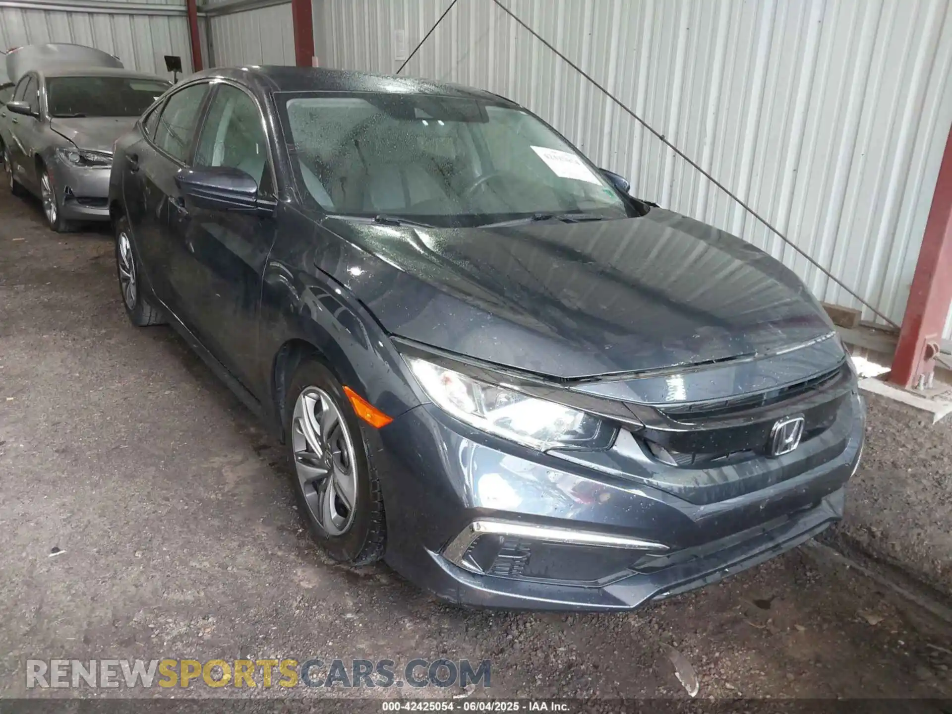 1 Photograph of a damaged car 2HGFC2F66MH536026 HONDA CIVIC 2021