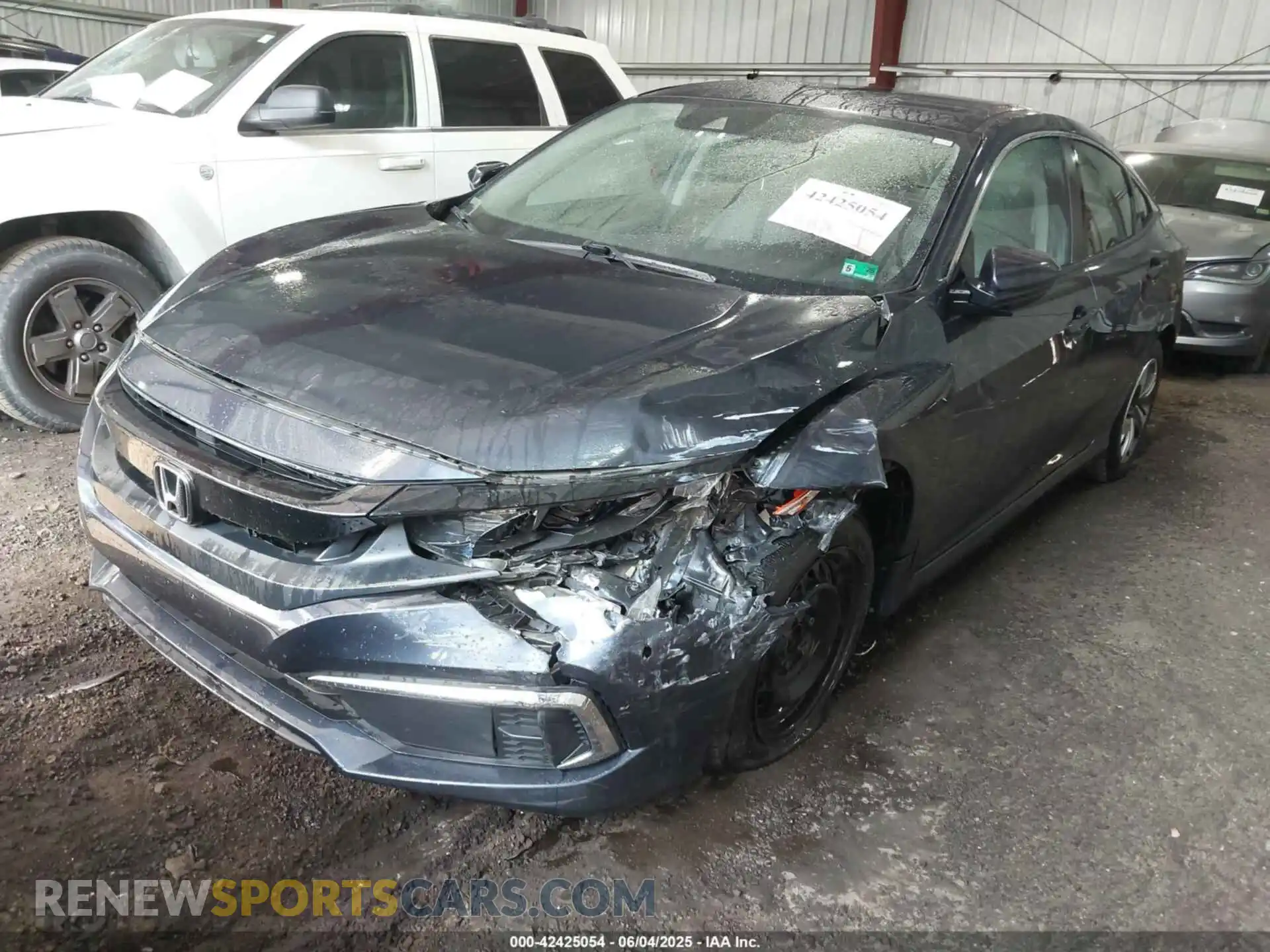2 Photograph of a damaged car 2HGFC2F66MH536026 HONDA CIVIC 2021