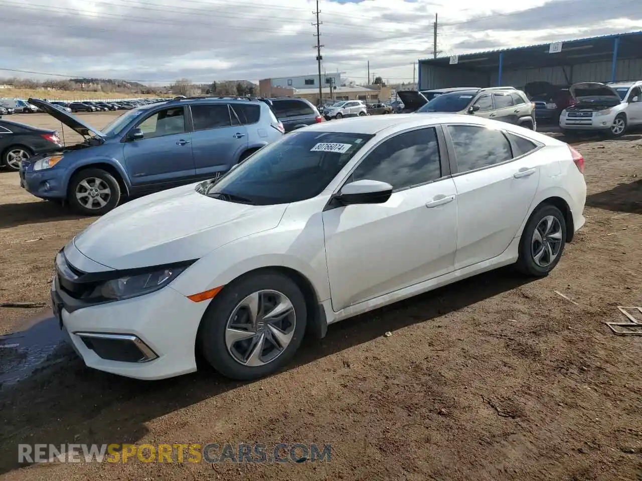 1 fotografías del automóvil dañado 2HGFC2F66MH536883 HONDA CIVIC 2021