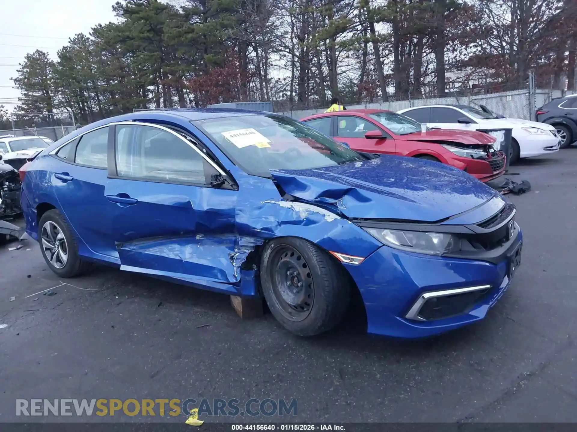 1 Photograph of a damaged car 2HGFC2F66MH540271 HONDA CIVIC 2021