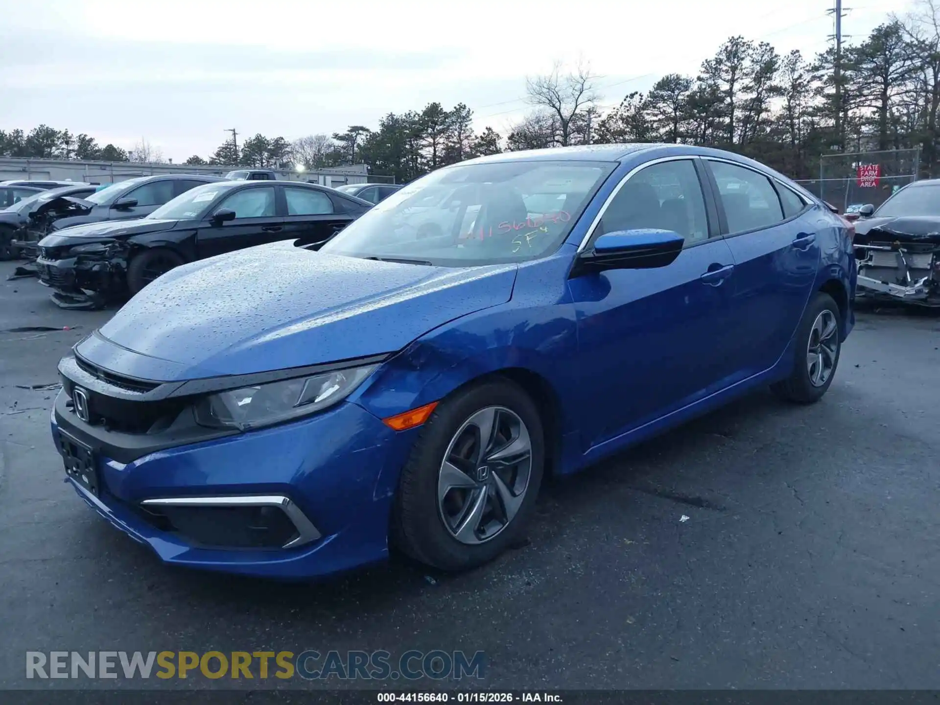2 Photograph of a damaged car 2HGFC2F66MH540271 HONDA CIVIC 2021