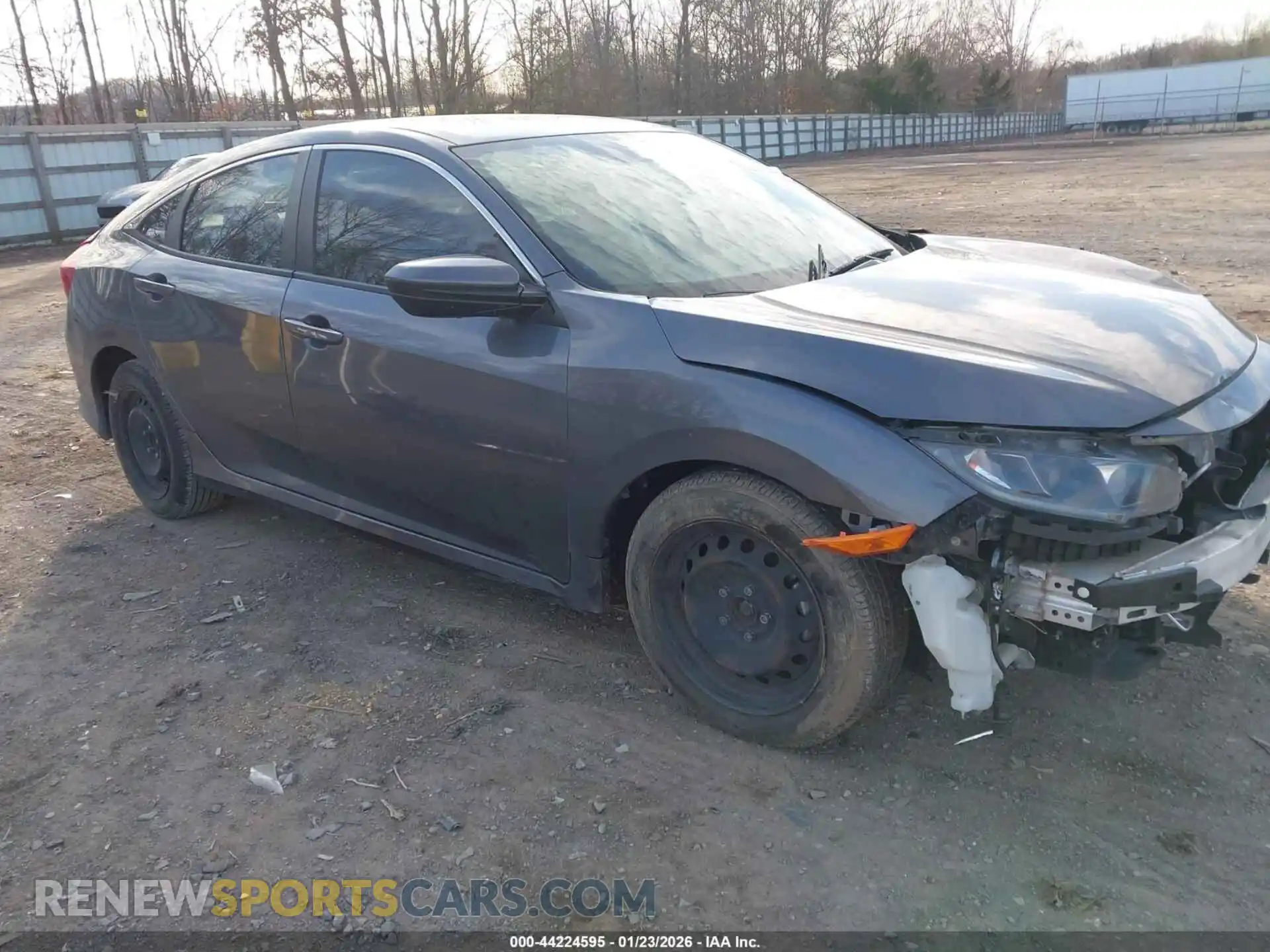 1 Photograph of a damaged car 2HGFC2F66MH545681 HONDA CIVIC 2021