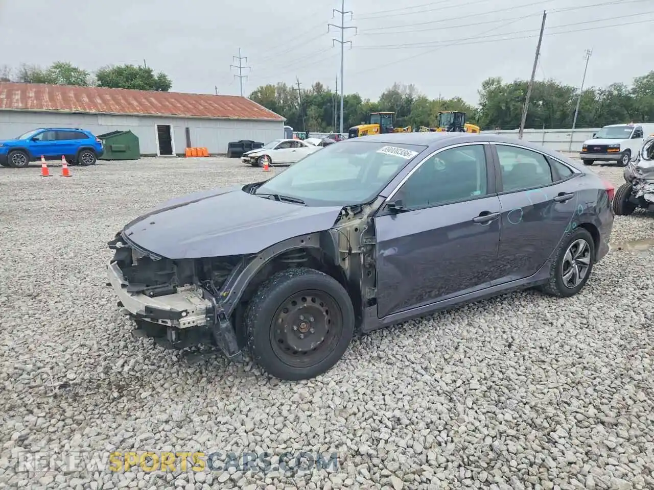 1 Фотография поврежденного автомобиля 2HGFC2F66MH556406 HONDA CIVIC 2021