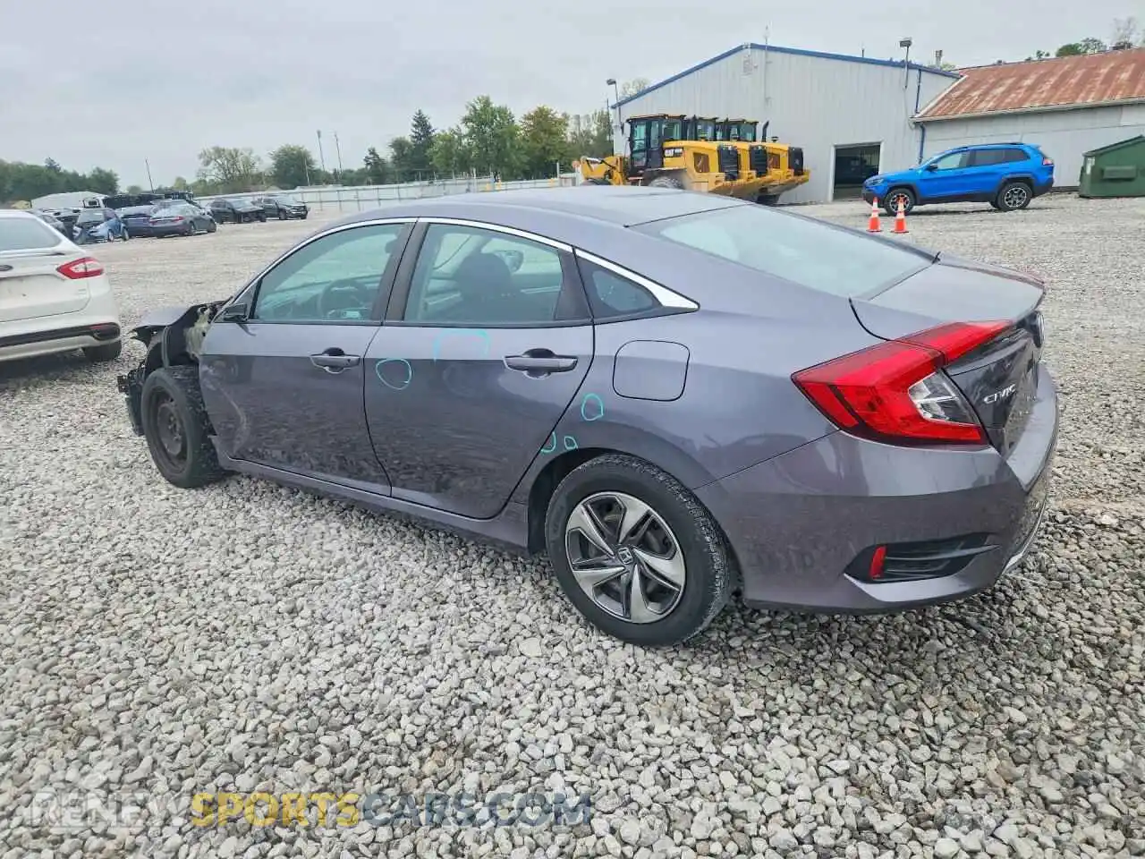 2 Фотография поврежденного автомобиля 2HGFC2F66MH556406 HONDA CIVIC 2021