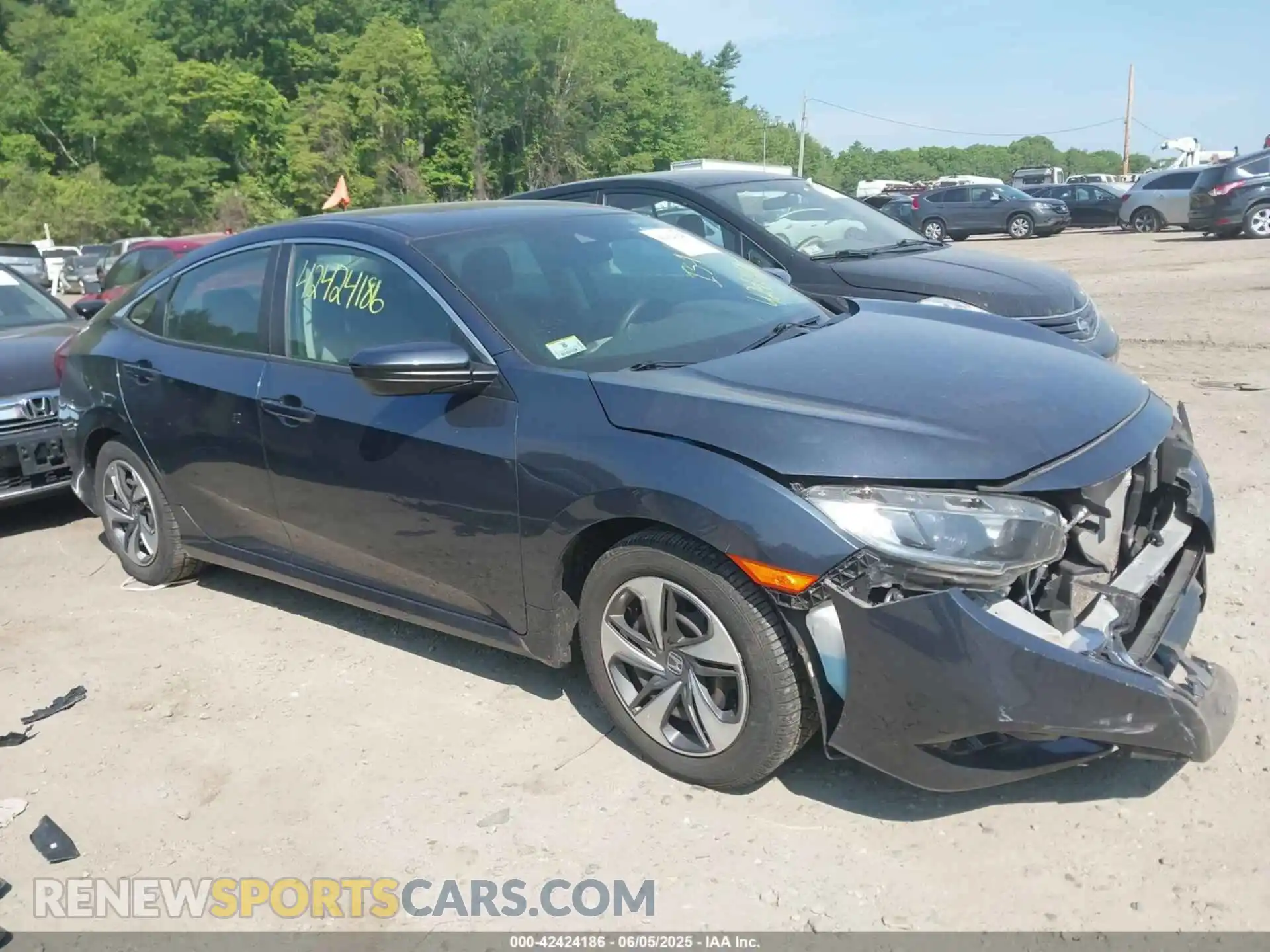 1 Photograph of a damaged car 2HGFC2F66MH557703 HONDA CIVIC 2021