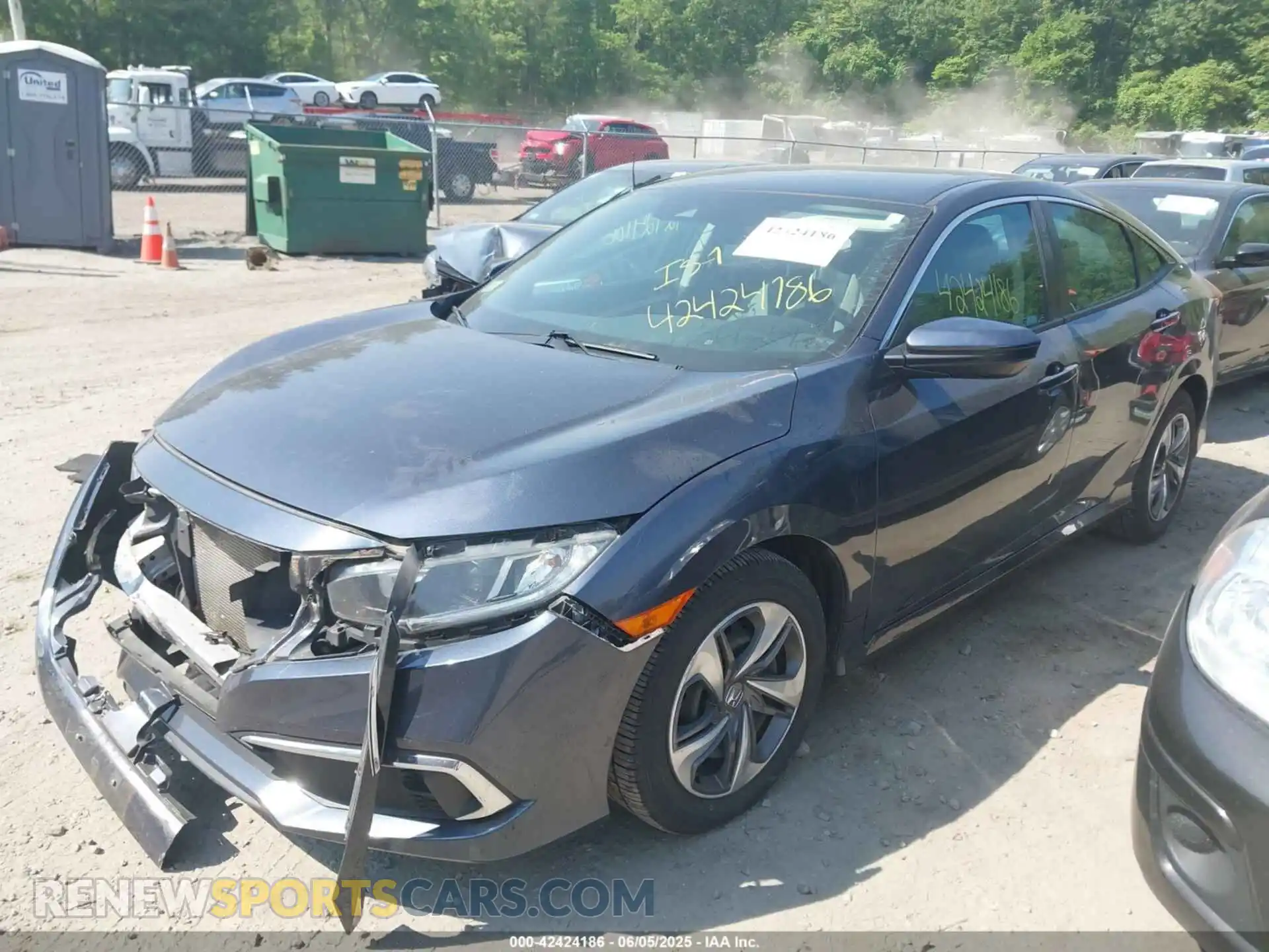 2 Photograph of a damaged car 2HGFC2F66MH557703 HONDA CIVIC 2021