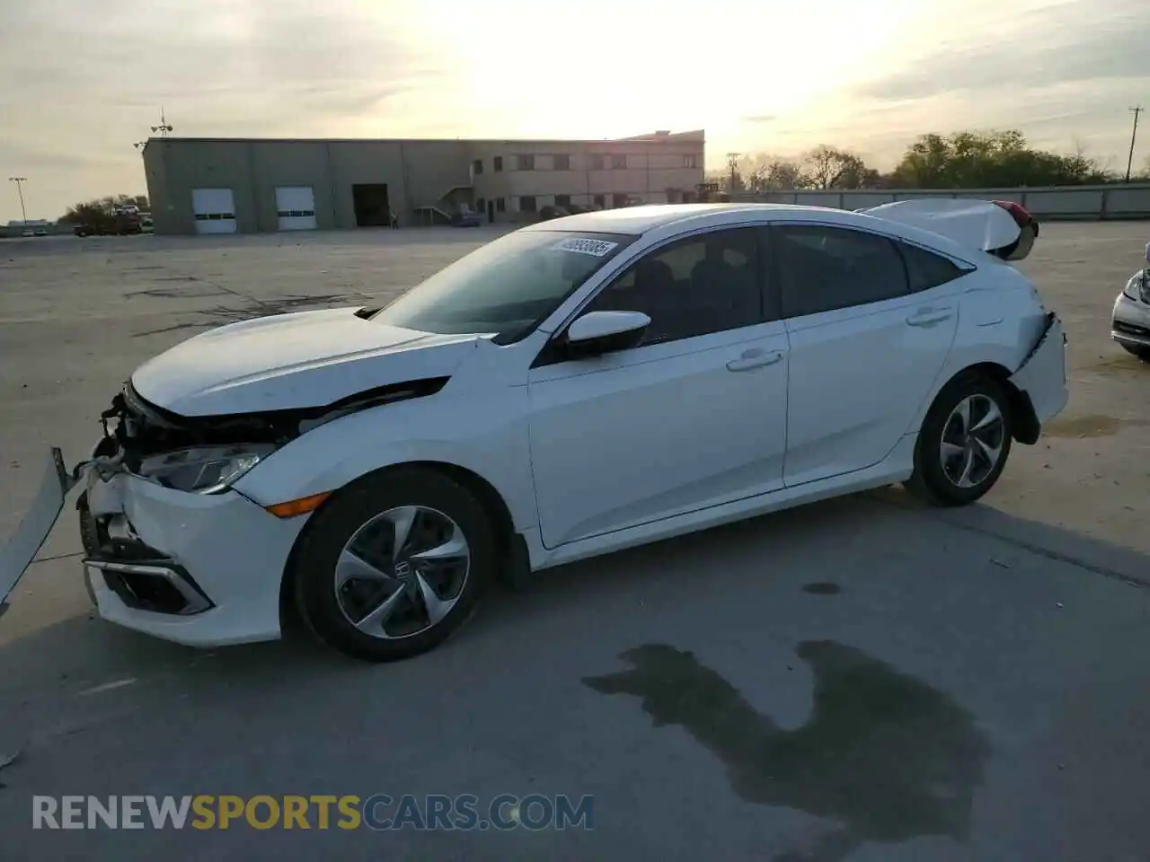 1 Photograph of a damaged car 2HGFC2F67MH507084 HONDA CIVIC 2021