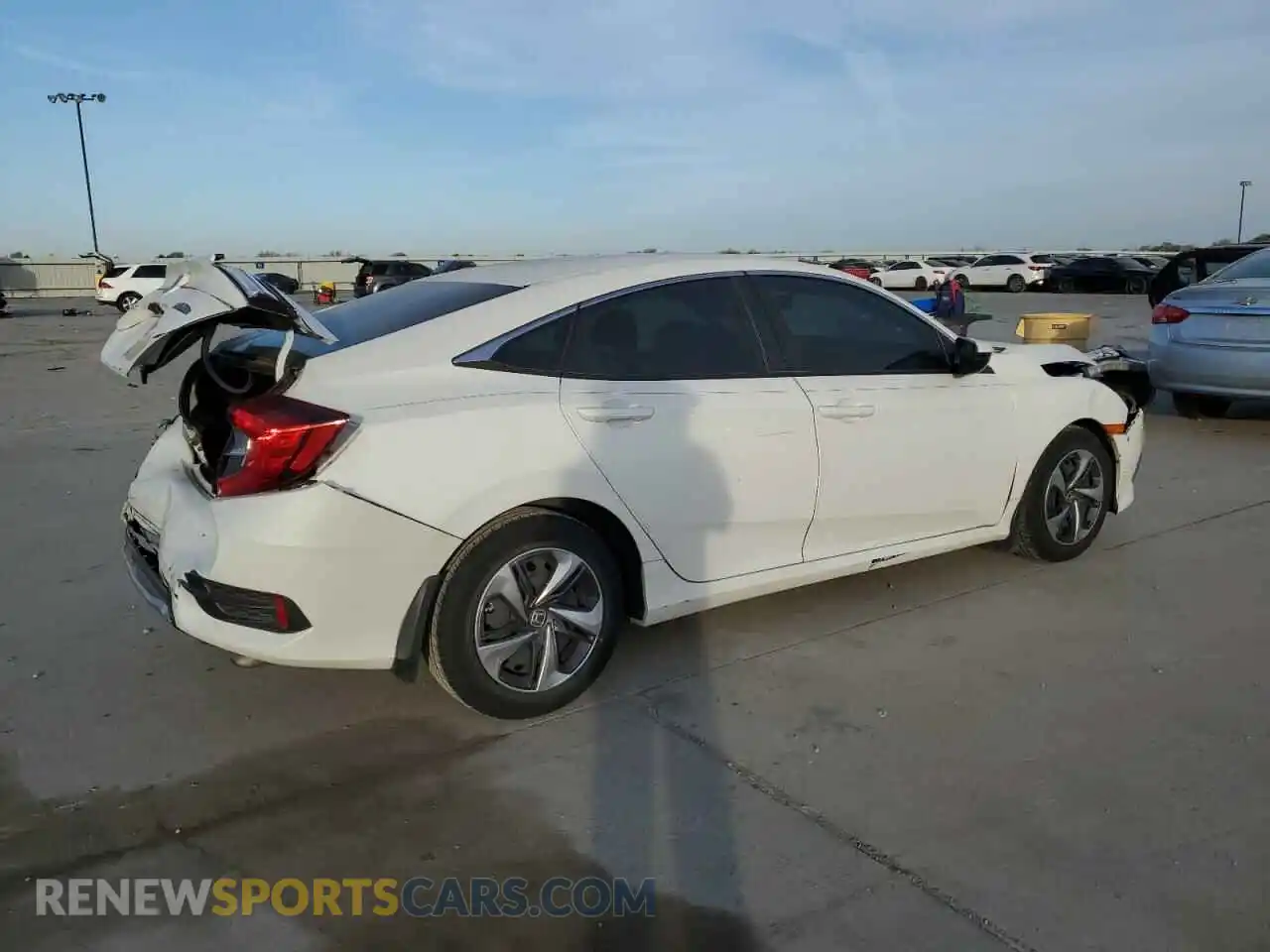3 Photograph of a damaged car 2HGFC2F67MH507084 HONDA CIVIC 2021