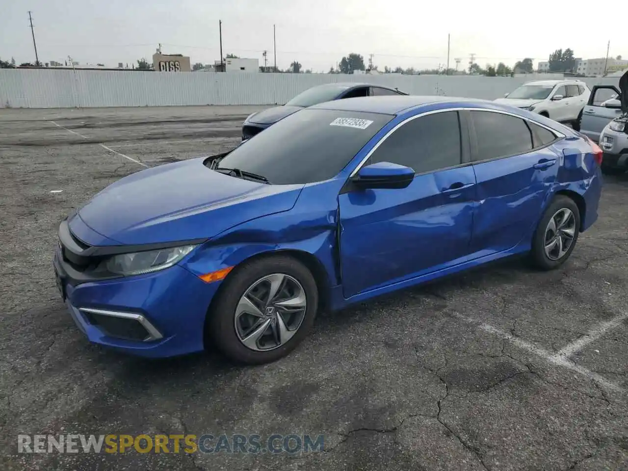 1 Photograph of a damaged car 2HGFC2F67MH512561 HONDA CIVIC 2021