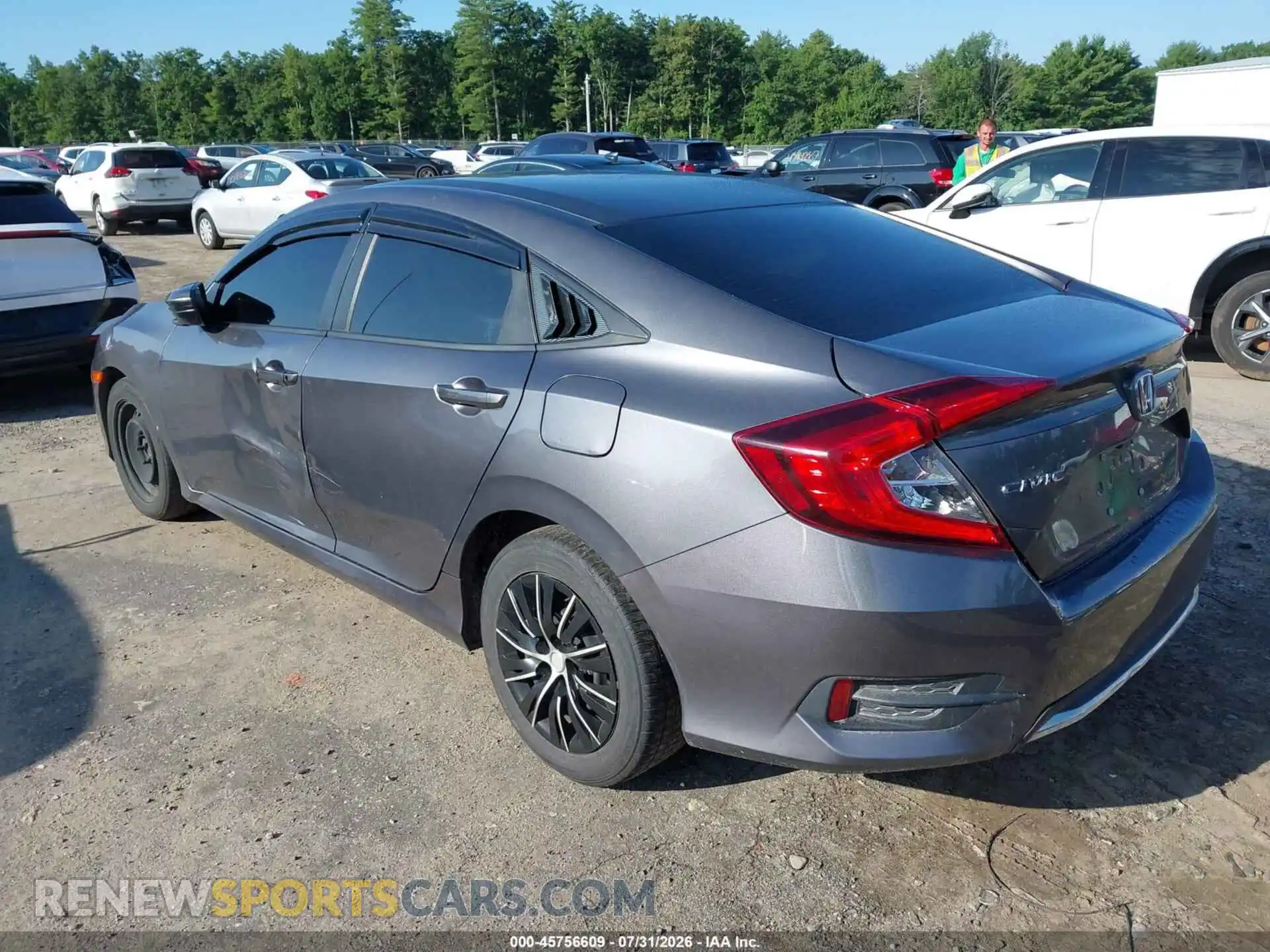 3 Photograph of a damaged car 2HGFC2F67MH513595 HONDA CIVIC 2021