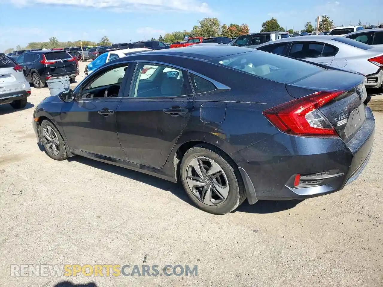 2 fotografías del automóvil dañado 2HGFC2F67MH513967 HONDA CIVIC 2021