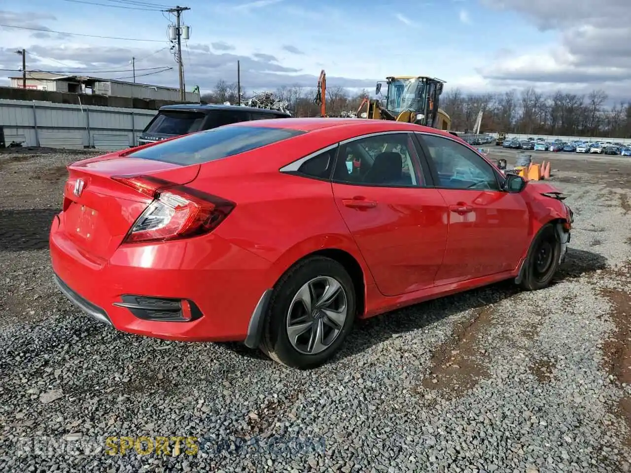 3 Photograph of a damaged car 2HGFC2F67MH520143 HONDA CIVIC 2021