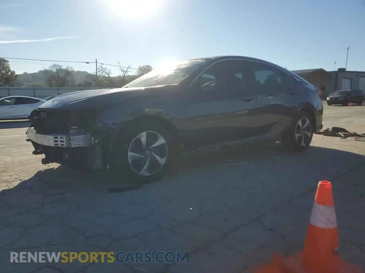 1 Photograph of a damaged car 2HGFC2F67MH522300 HONDA CIVIC 2021