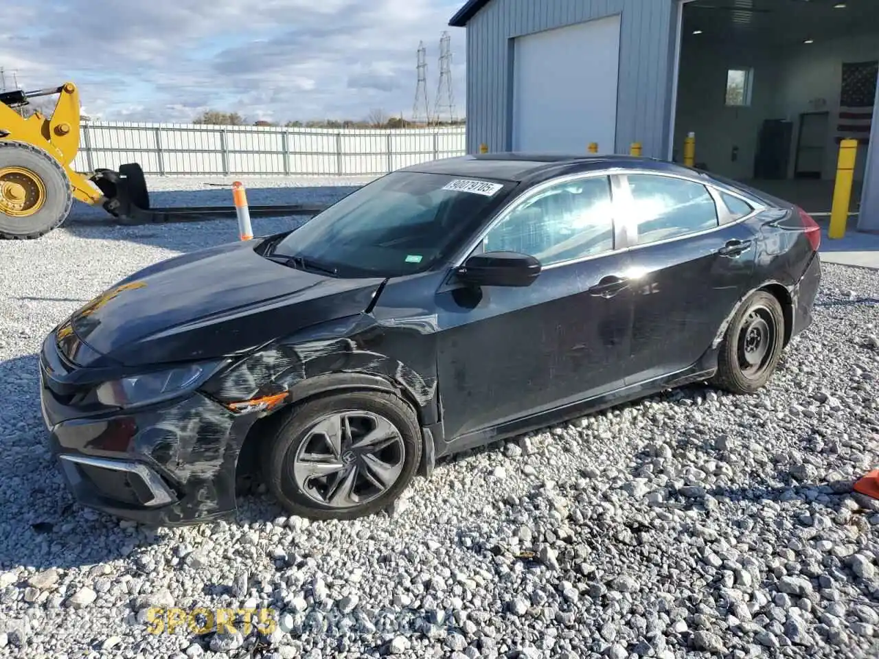 1 Photograph of a damaged car 2HGFC2F67MH526900 HONDA CIVIC 2021