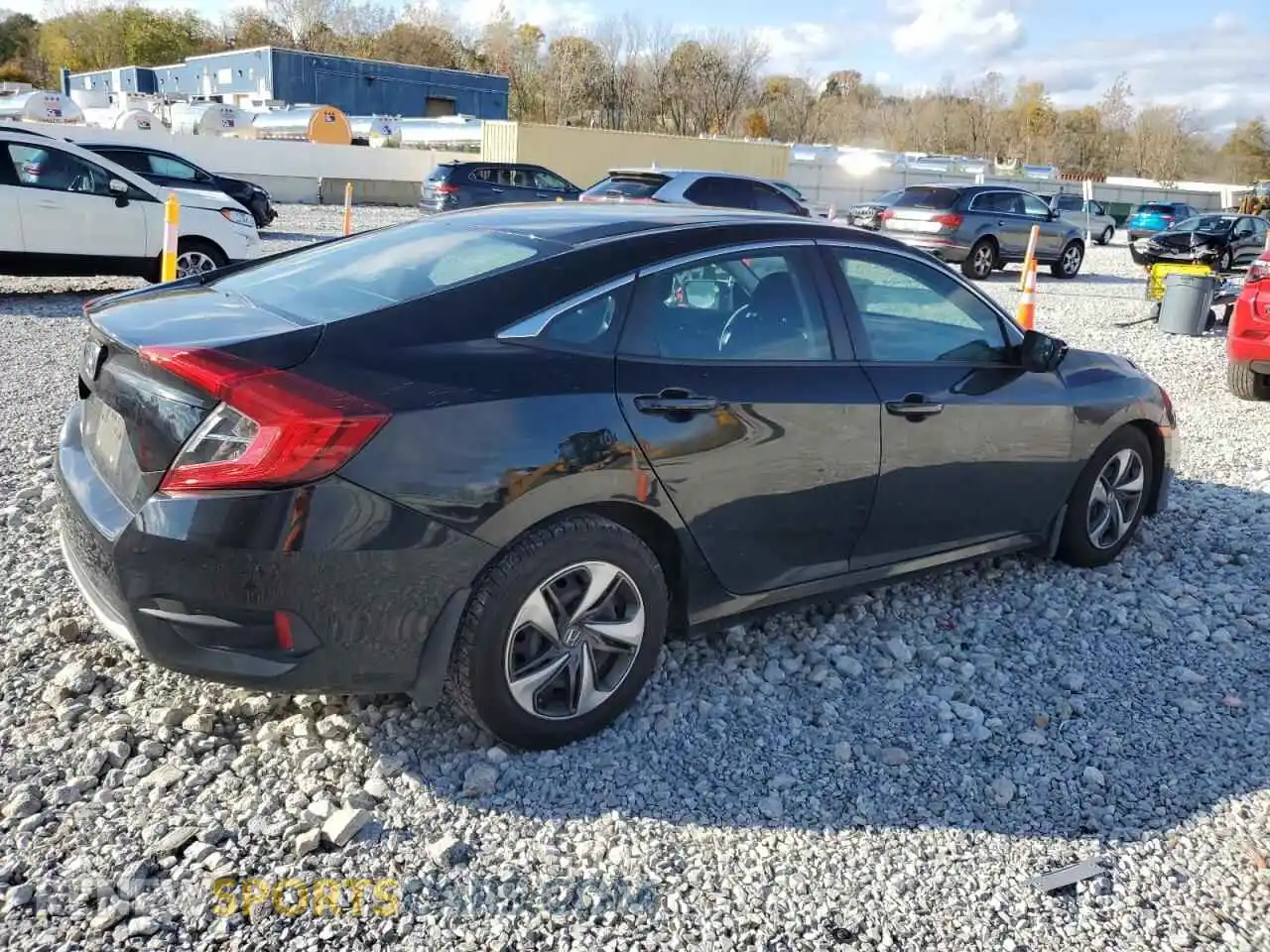 3 Photograph of a damaged car 2HGFC2F67MH526900 HONDA CIVIC 2021