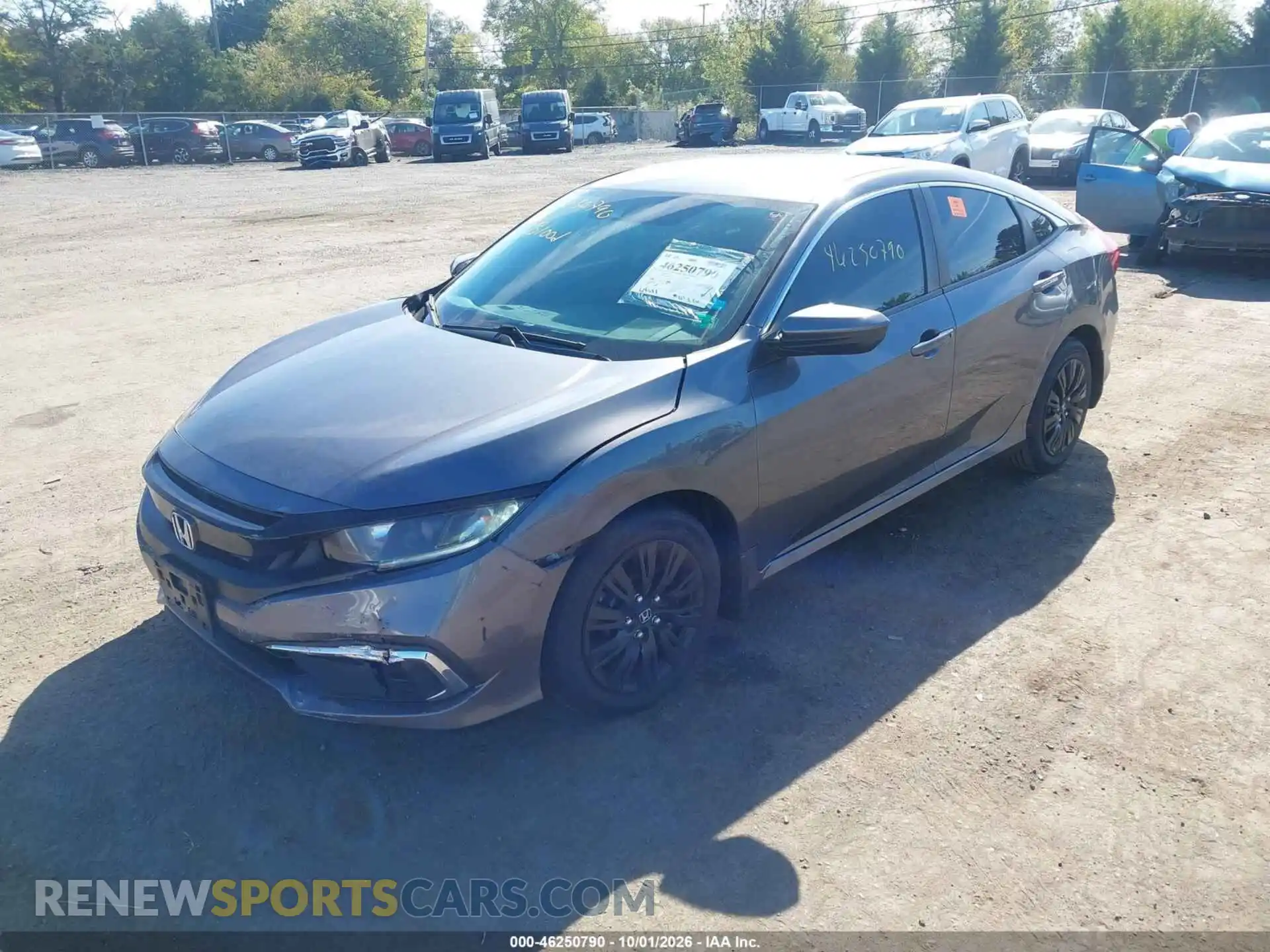 2 Photograph of a damaged car 2HGFC2F67MH532423 HONDA CIVIC 2021