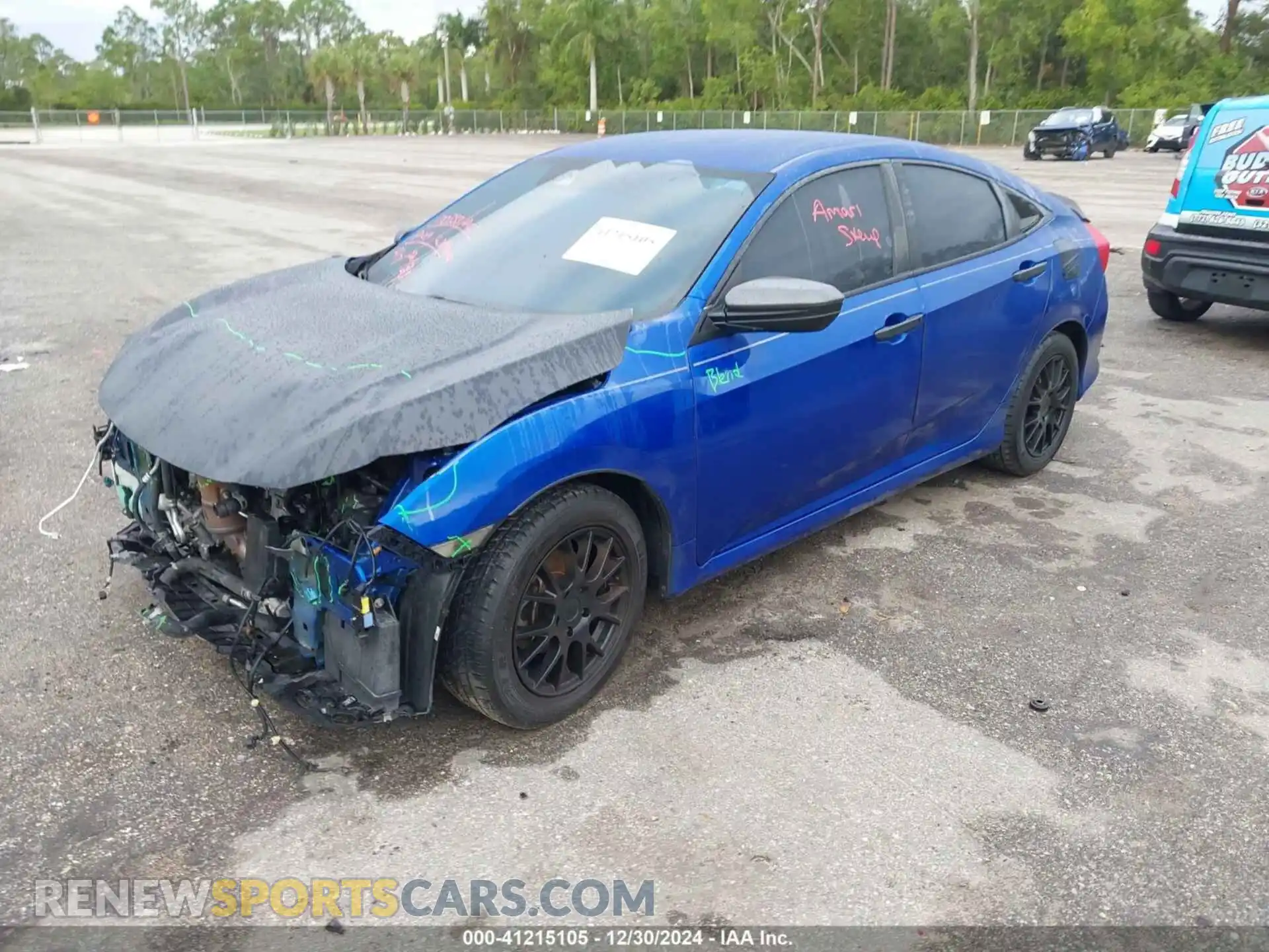 2 Photograph of a damaged car 2HGFC2F67MH534687 HONDA CIVIC 2021