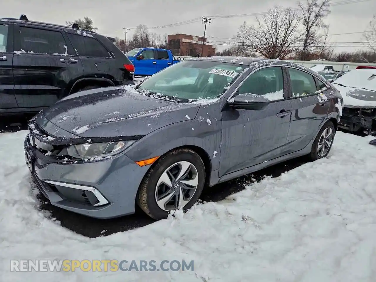 1 Photograph of a damaged car 2HGFC2F67MH534978 HONDA CIVIC 2021