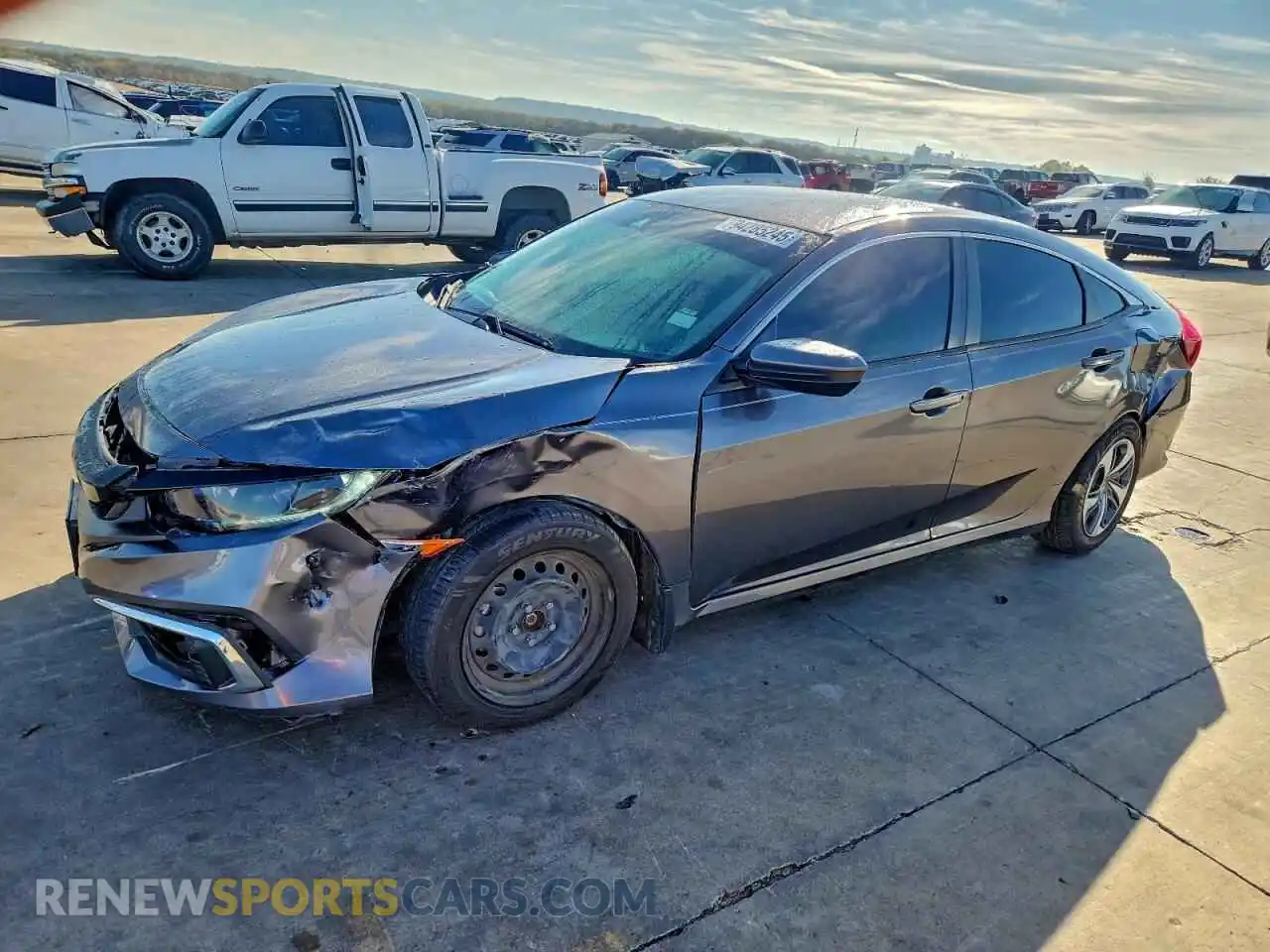 1 fotografías del automóvil dañado 2HGFC2F67MH536102 HONDA CIVIC 2021