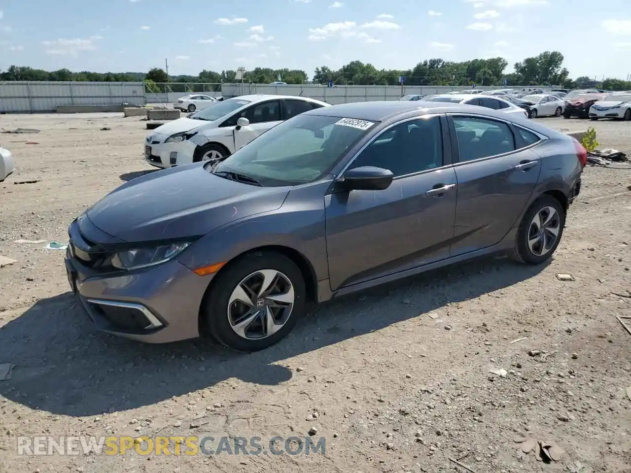 1 Photograph of a damaged car 2HGFC2F67MH545639 HONDA CIVIC 2021