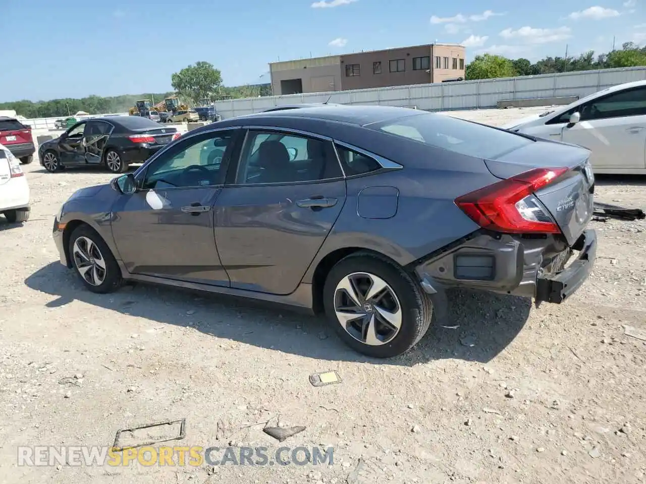 2 Photograph of a damaged car 2HGFC2F67MH545639 HONDA CIVIC 2021