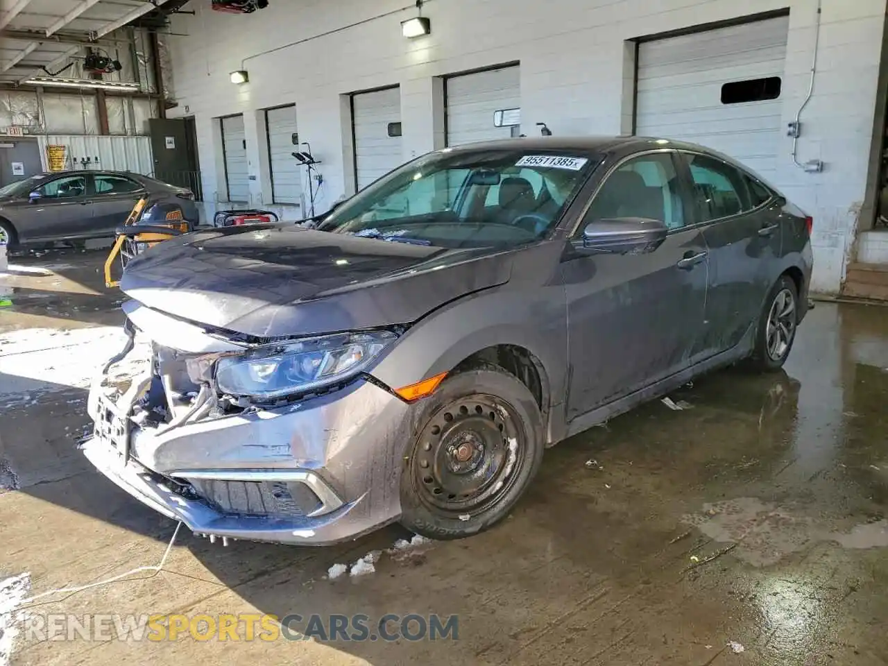 1 Photograph of a damaged car 2HGFC2F67MH548203 HONDA CIVIC 2021