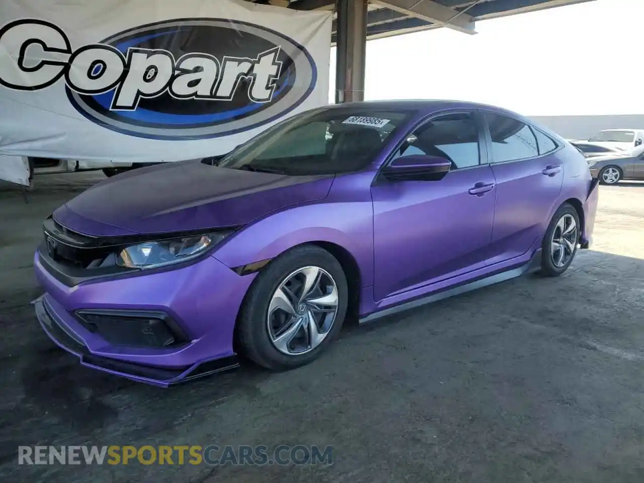 1 Photograph of a damaged car 2HGFC2F67MH548525 HONDA CIVIC 2021