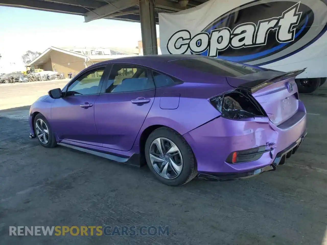 2 Photograph of a damaged car 2HGFC2F67MH548525 HONDA CIVIC 2021