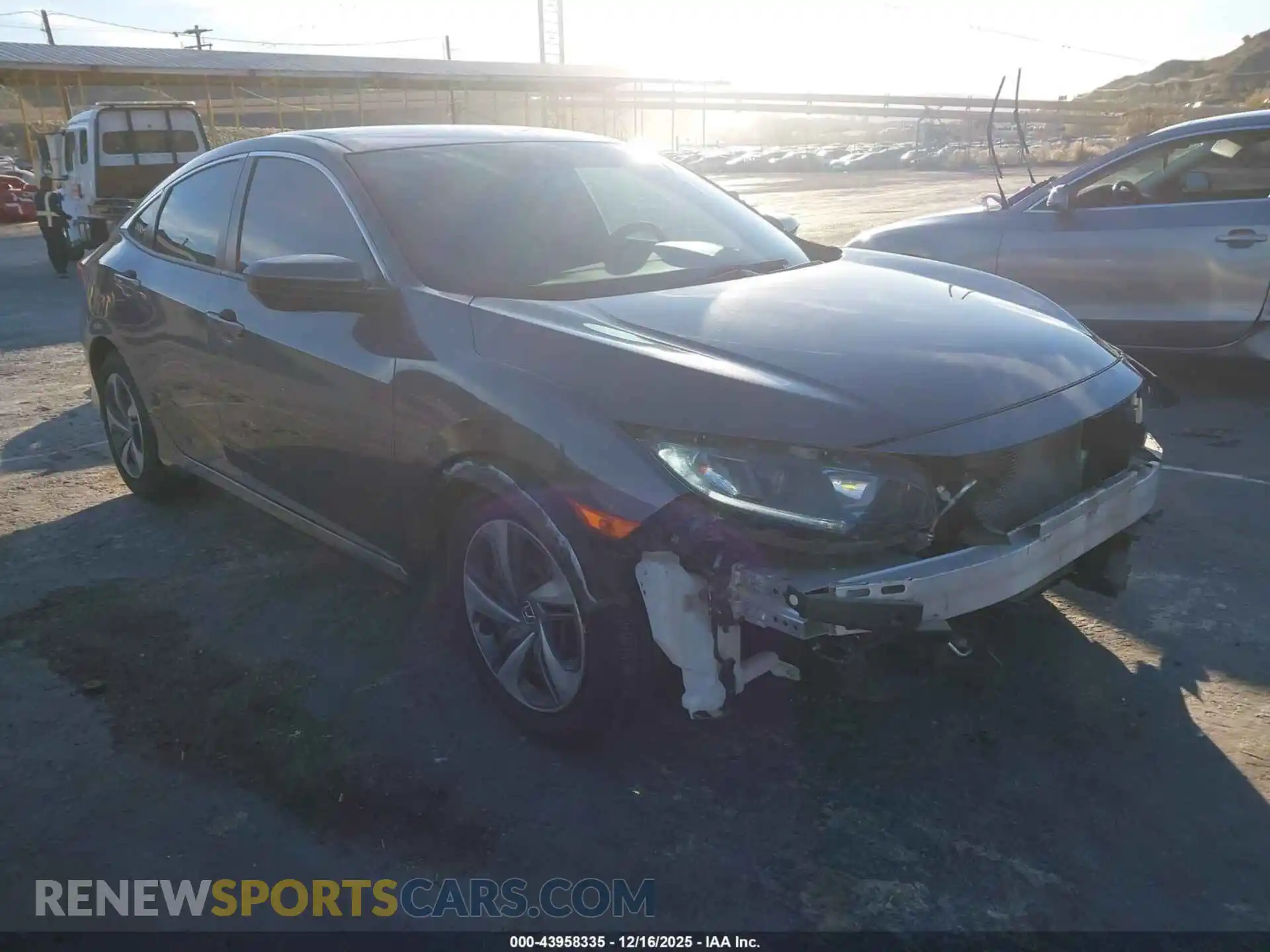 1 Photograph of a damaged car 2HGFC2F67MH549156 HONDA CIVIC 2021