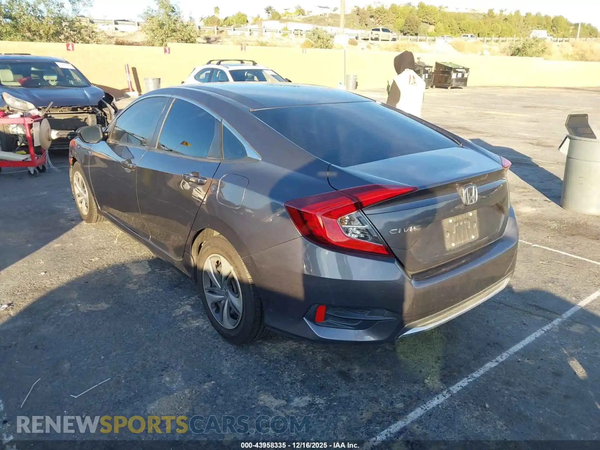 3 Photograph of a damaged car 2HGFC2F67MH549156 HONDA CIVIC 2021
