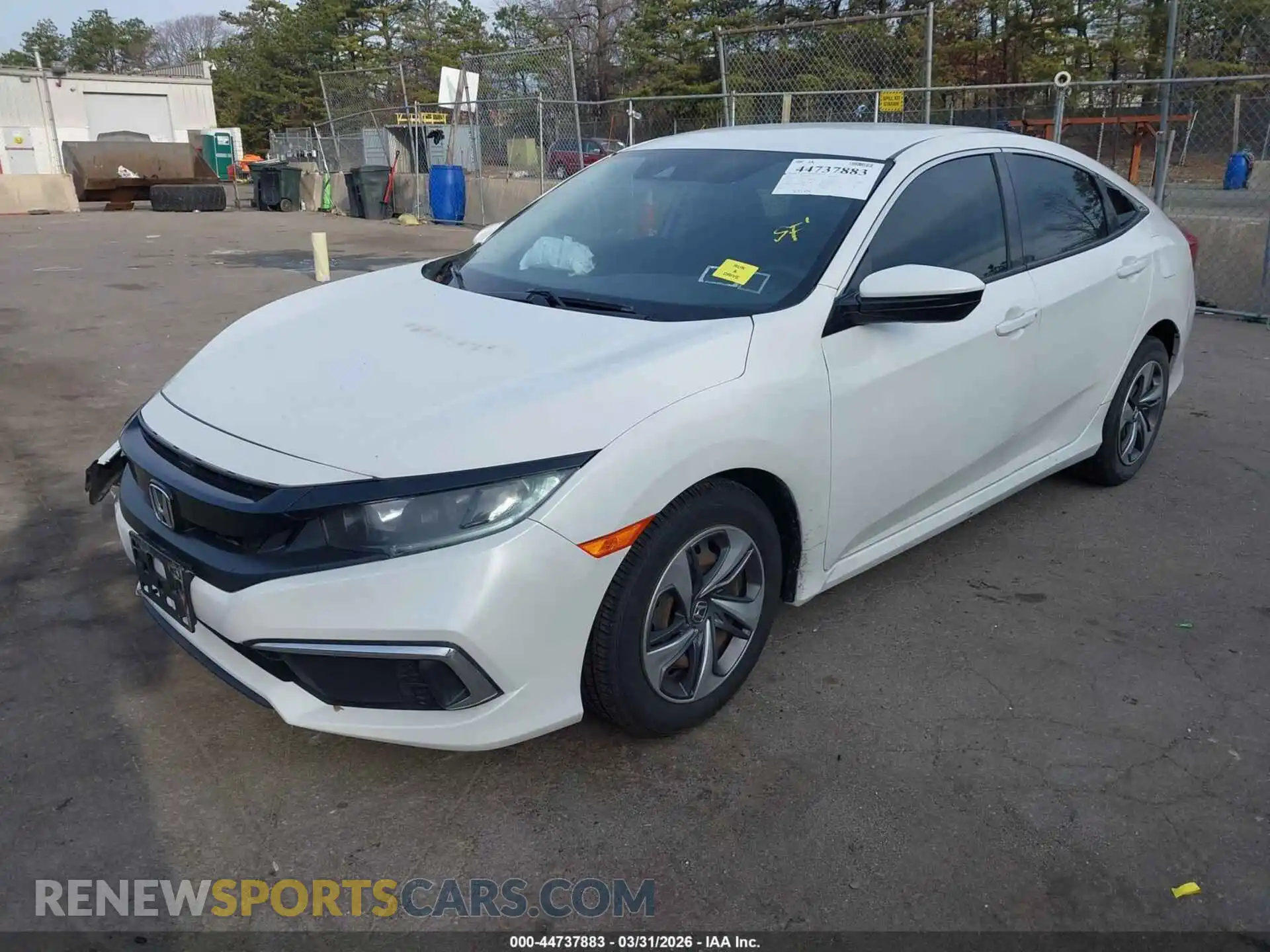 2 Photograph of a damaged car 2HGFC2F67MH550355 HONDA CIVIC 2021
