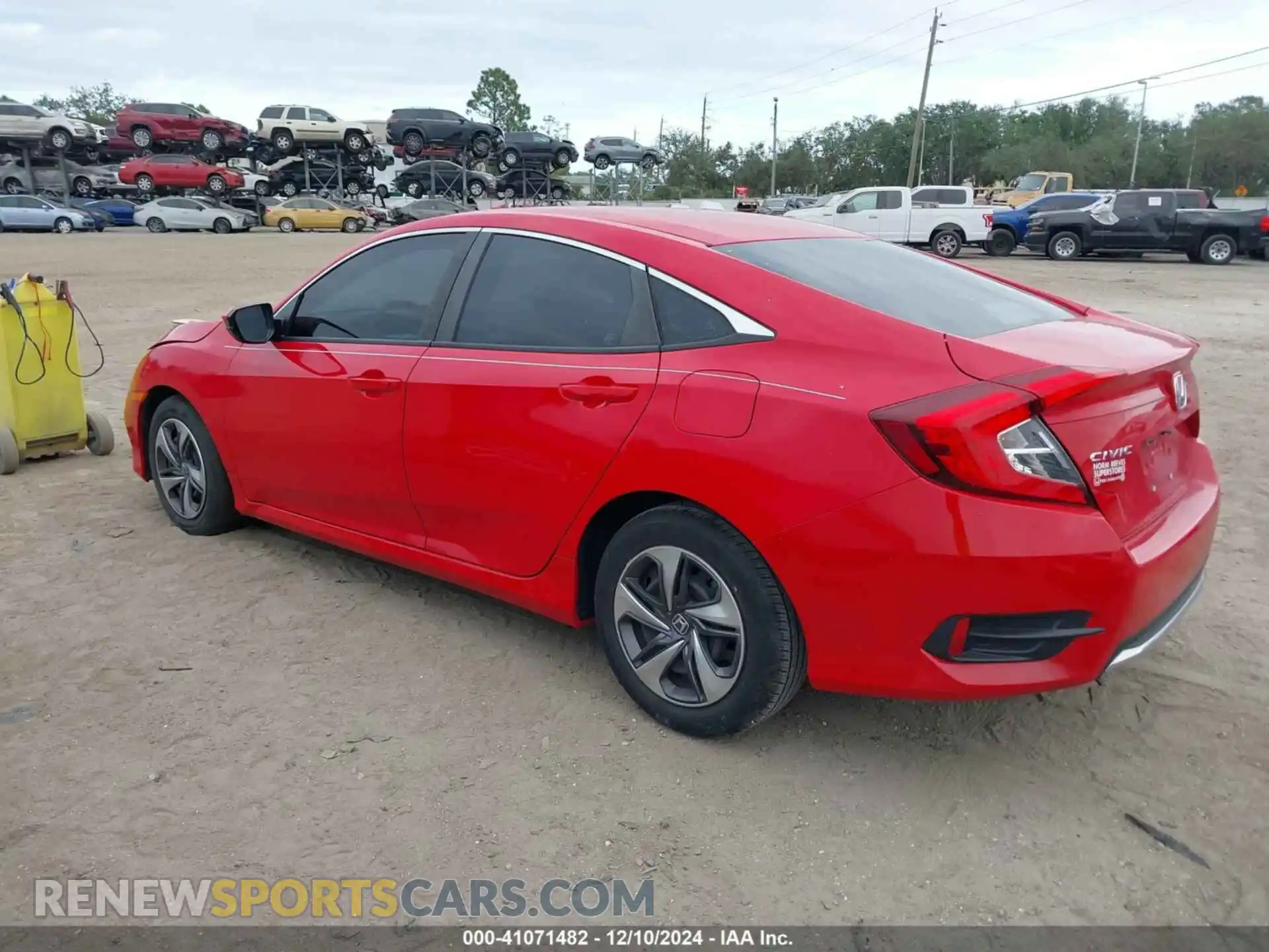 3 Photograph of a damaged car 2HGFC2F67MH556995 HONDA CIVIC 2021