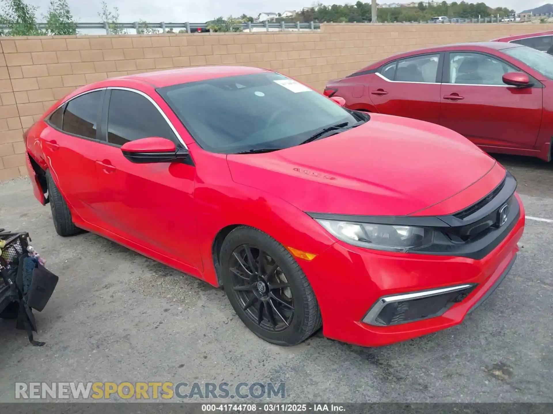 1 Photograph of a damaged car 2HGFC2F67MH559718 HONDA CIVIC 2021