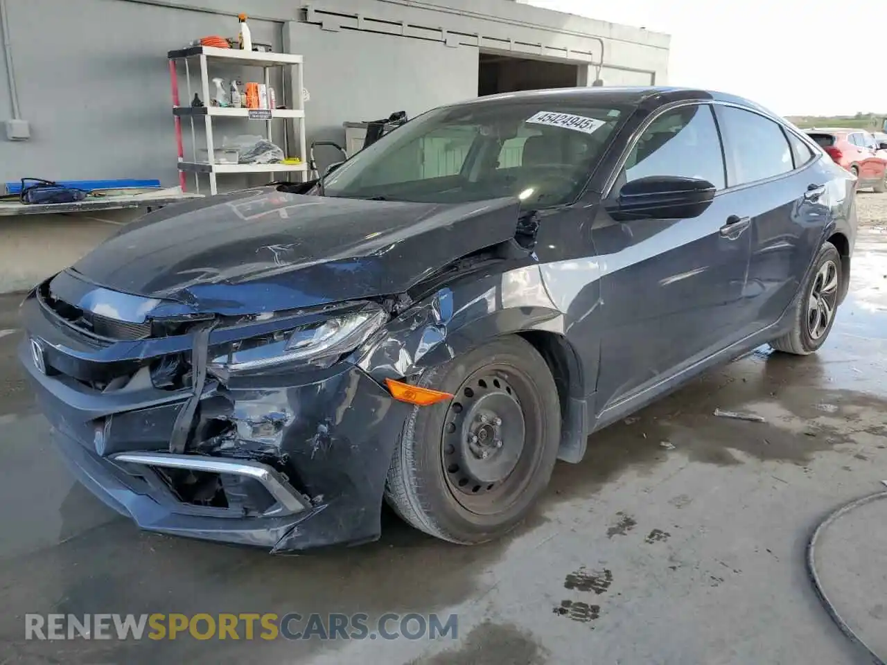 1 Photograph of a damaged car 2HGFC2F68MH520748 HONDA CIVIC 2021