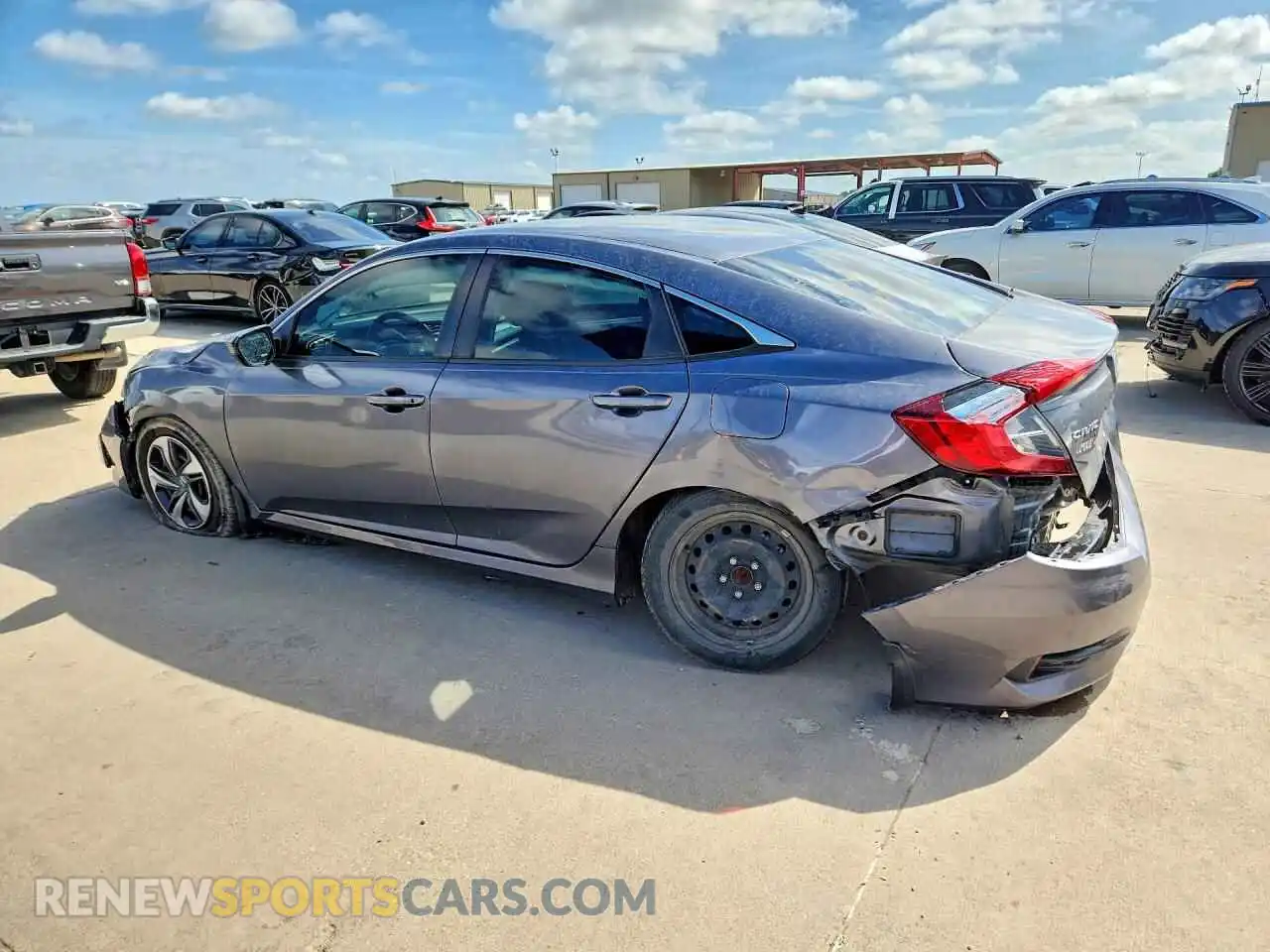 2 Photograph of a damaged car 2HGFC2F68MH521026 HONDA CIVIC 2021