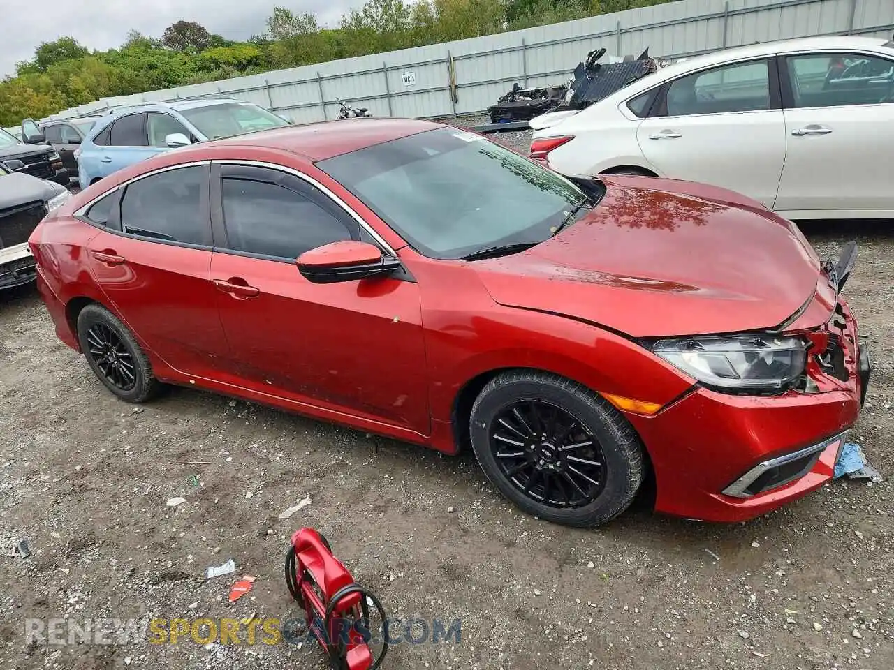 3 Photograph of a damaged car 2HGFC2F68MH525562 HONDA CIVIC 2021