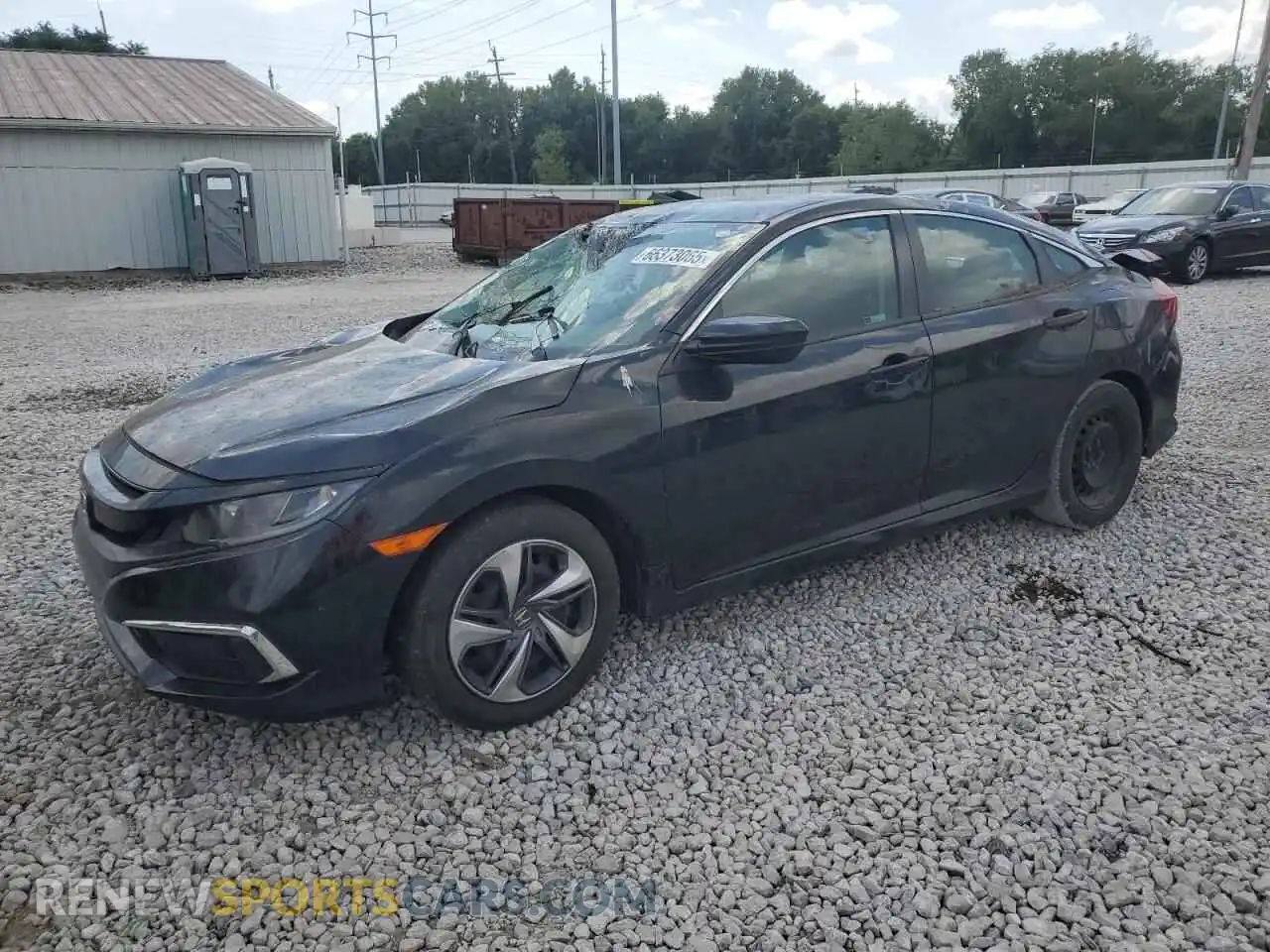 1 Photograph of a damaged car 2HGFC2F68MH526906 HONDA CIVIC 2021