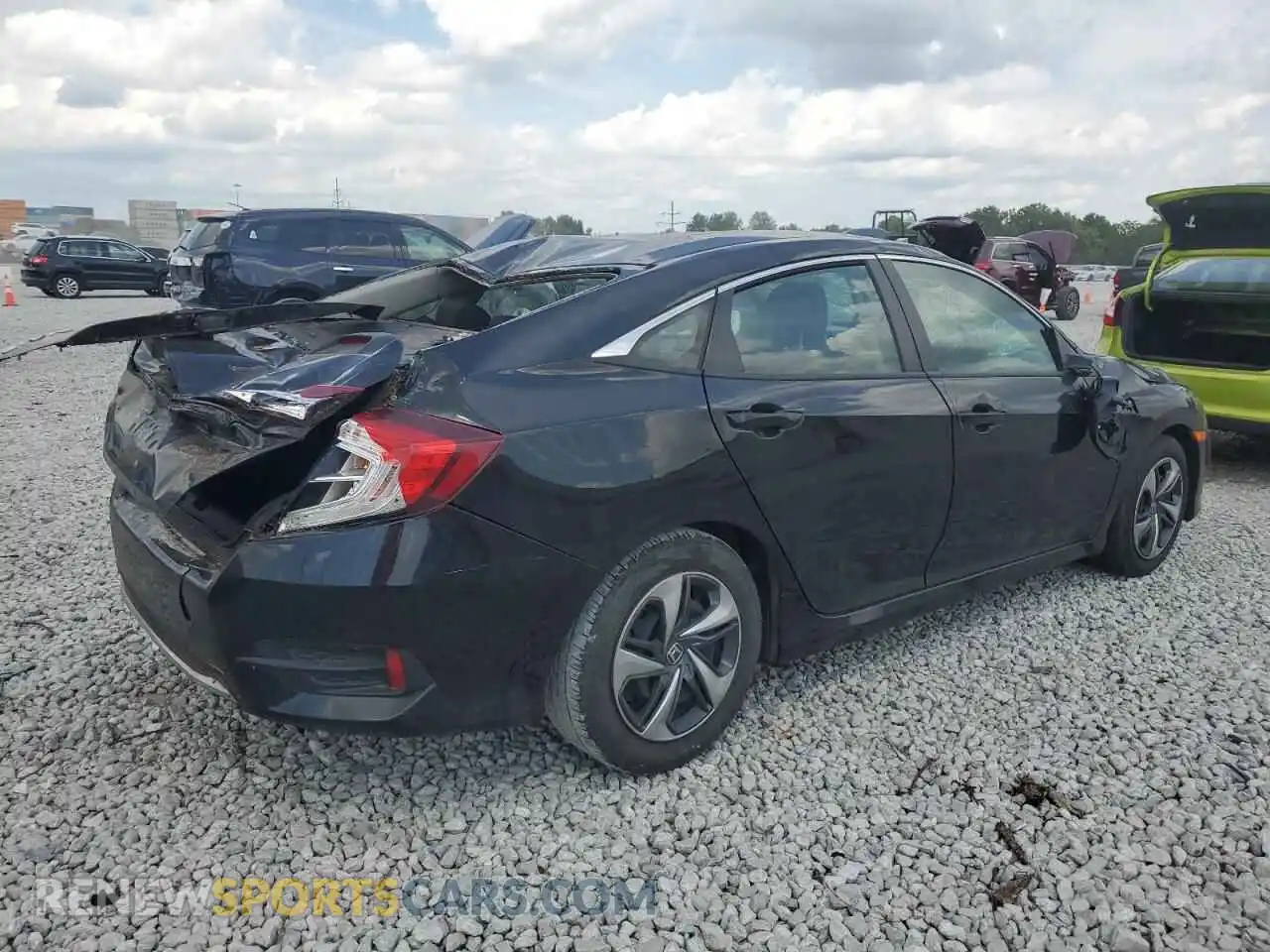 3 Photograph of a damaged car 2HGFC2F68MH526906 HONDA CIVIC 2021