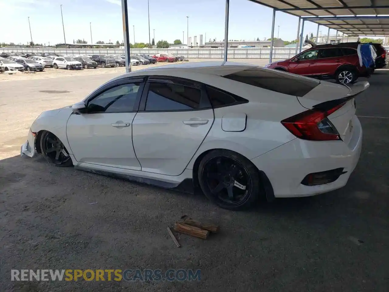 2 Photograph of a damaged car 2HGFC2F68MH543785 HONDA CIVIC 2021