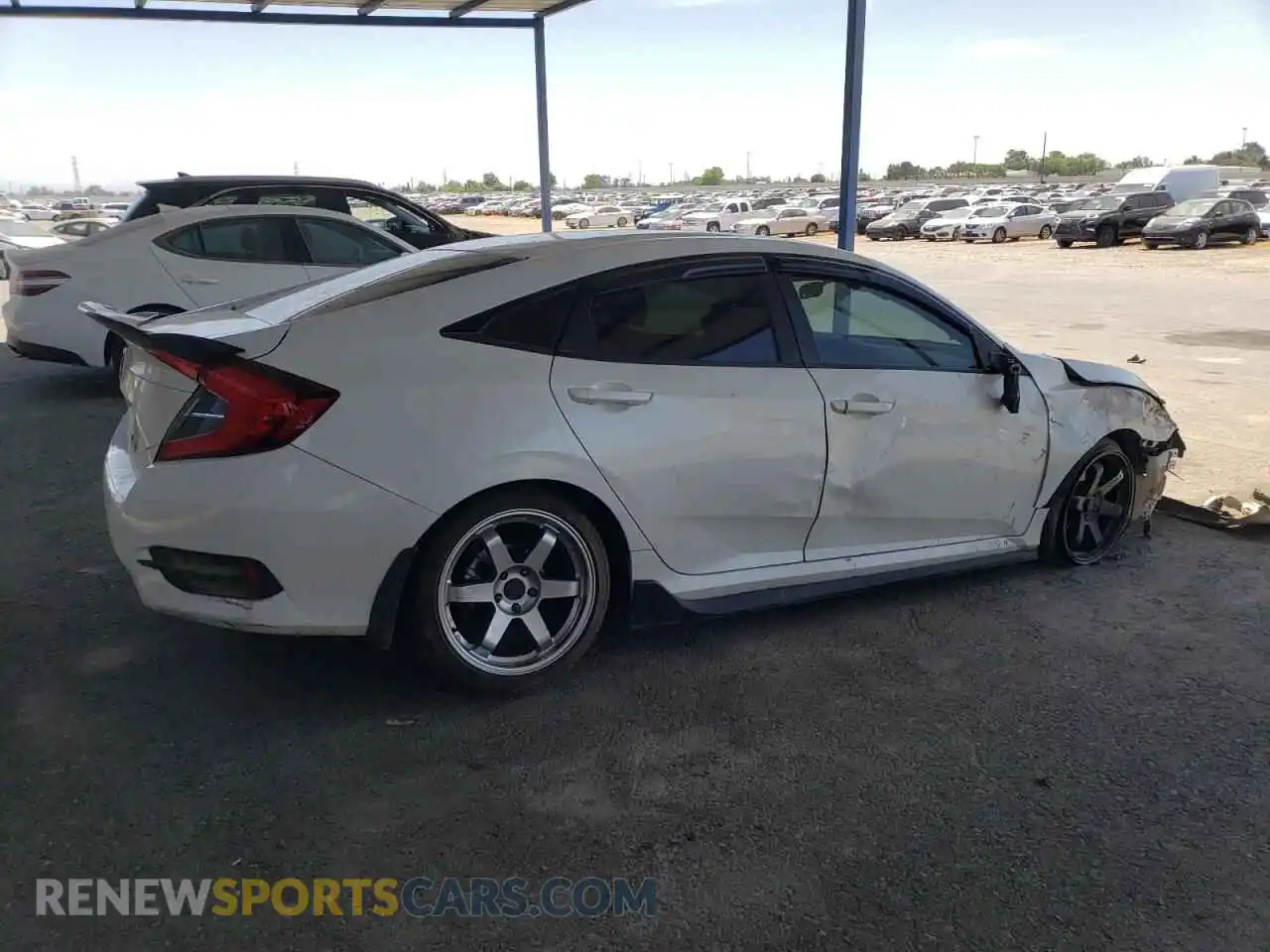 3 Photograph of a damaged car 2HGFC2F68MH543785 HONDA CIVIC 2021