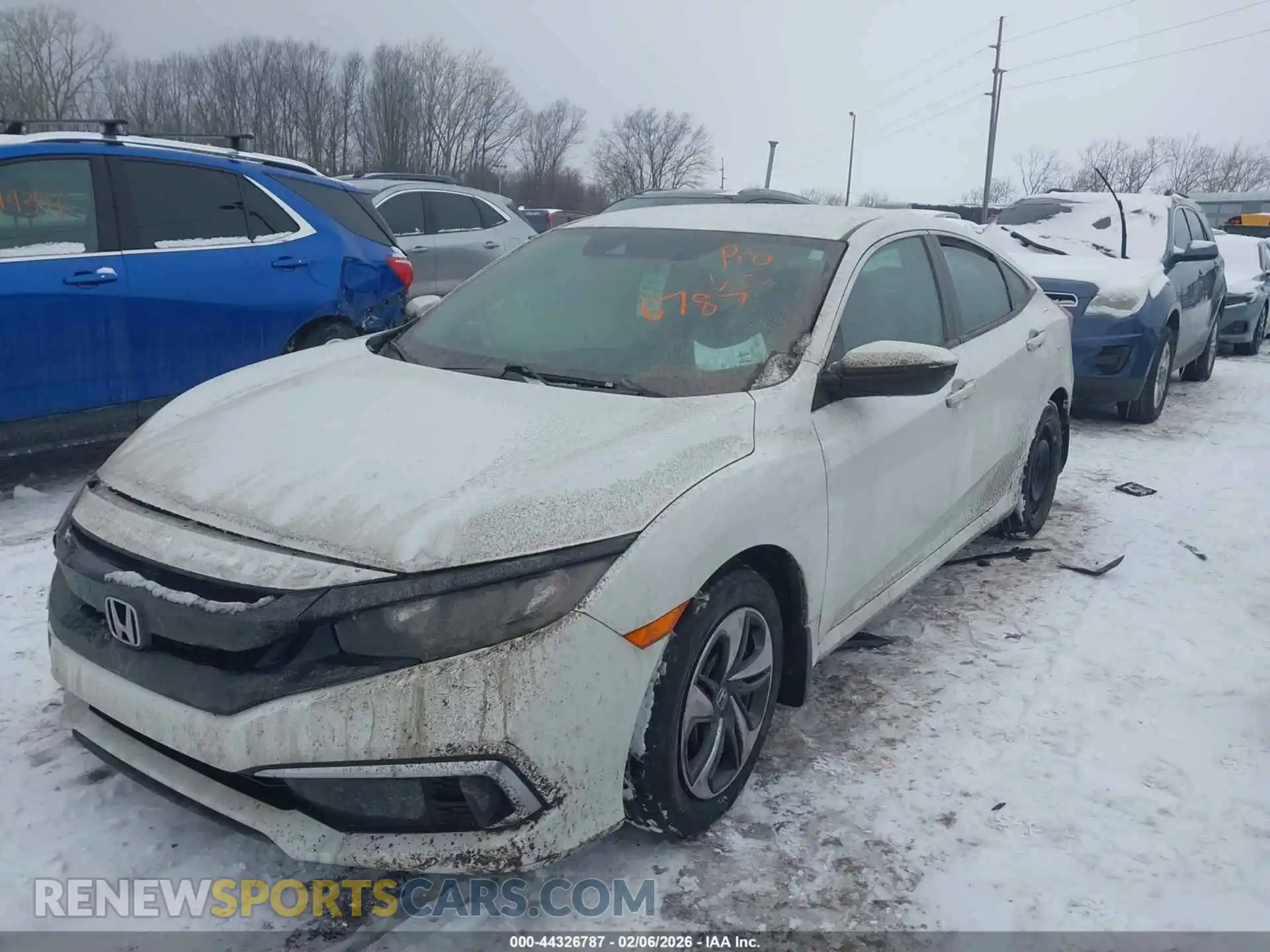 2 Photograph of a damaged car 2HGFC2F68MH544922 HONDA CIVIC 2021