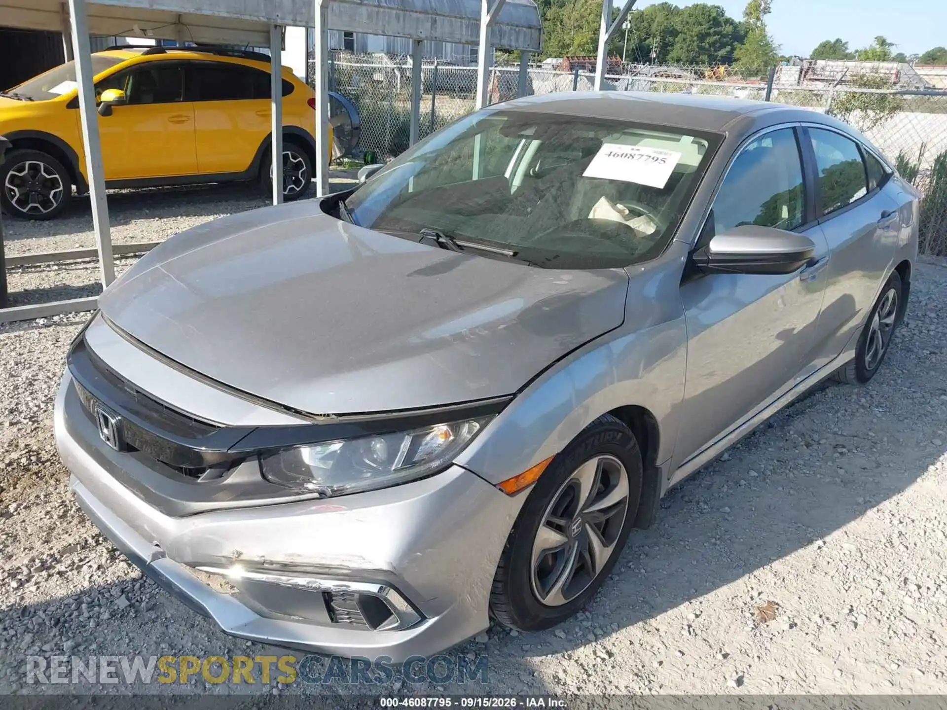 2 Photograph of a damaged car 2HGFC2F69MH500167 HONDA CIVIC 2021