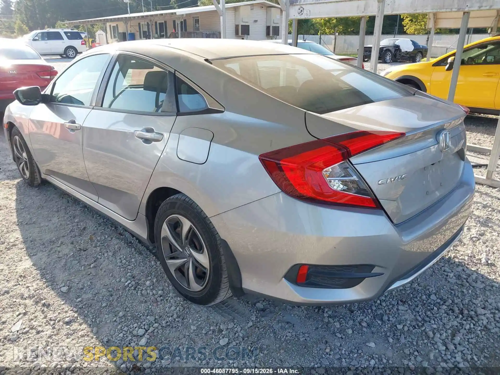 3 Photograph of a damaged car 2HGFC2F69MH500167 HONDA CIVIC 2021