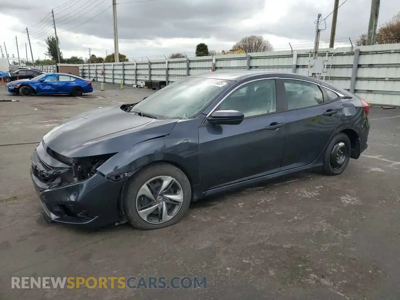 1 Photograph of a damaged car 2HGFC2F69MH502002 HONDA CIVIC 2021