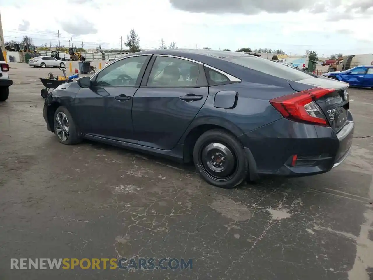 2 Photograph of a damaged car 2HGFC2F69MH502002 HONDA CIVIC 2021