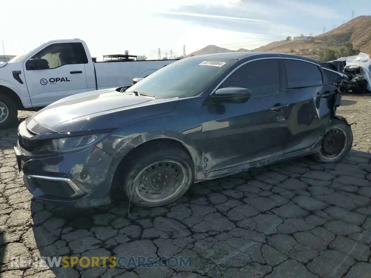 1 Photograph of a damaged car 2HGFC2F69MH508639 HONDA CIVIC 2021